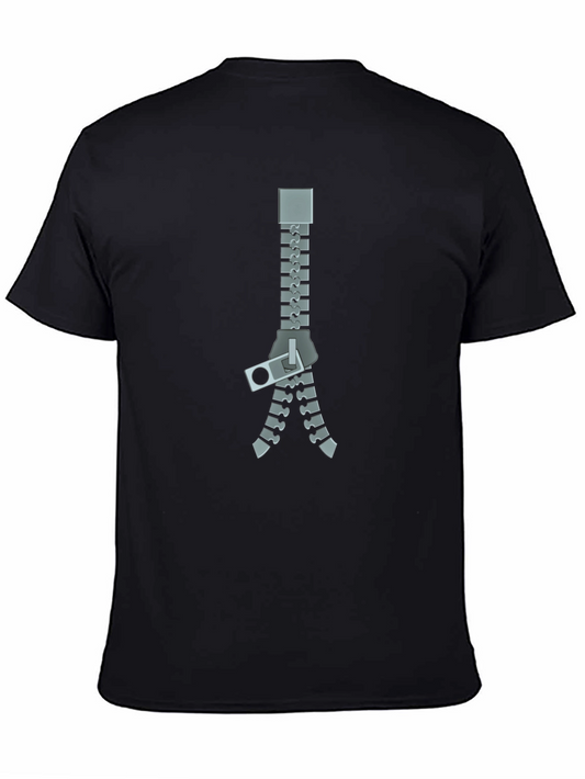 Unzipped Style: Graphic Tee