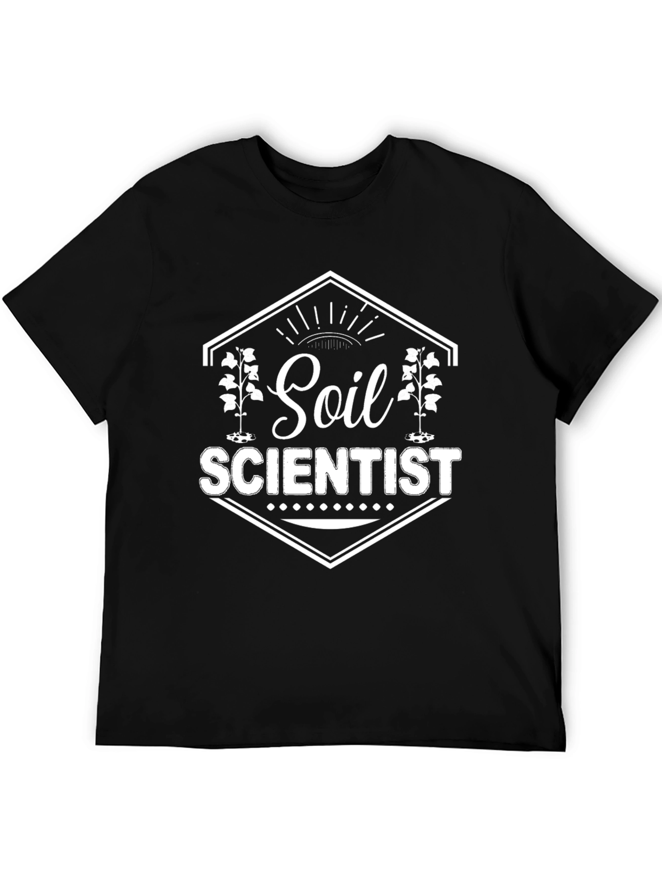 Soil Scientist Graphic Tee - Black Unisex Shirt