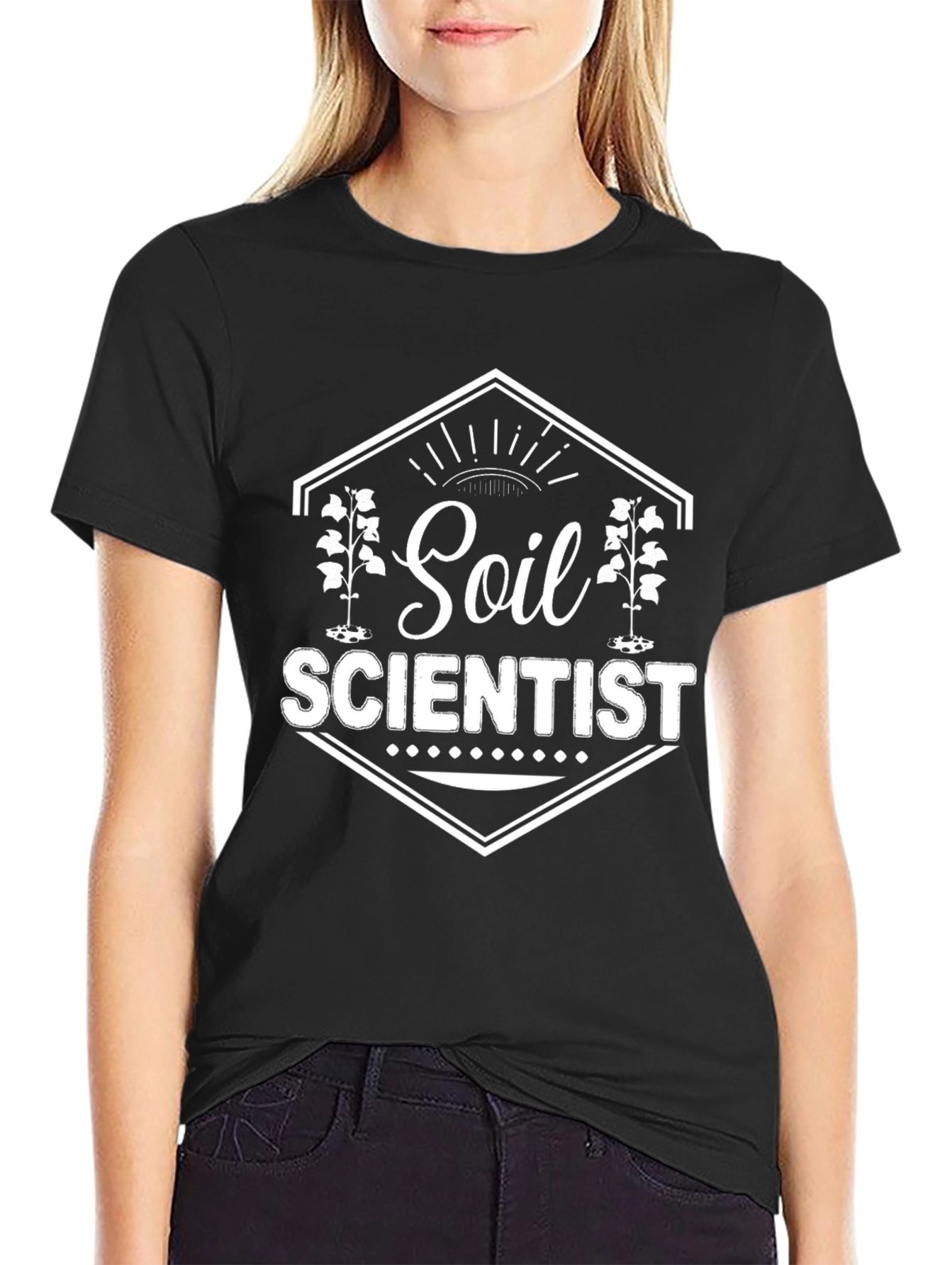 Soil Scientist Graphic Tee - Black Unisex Shirt