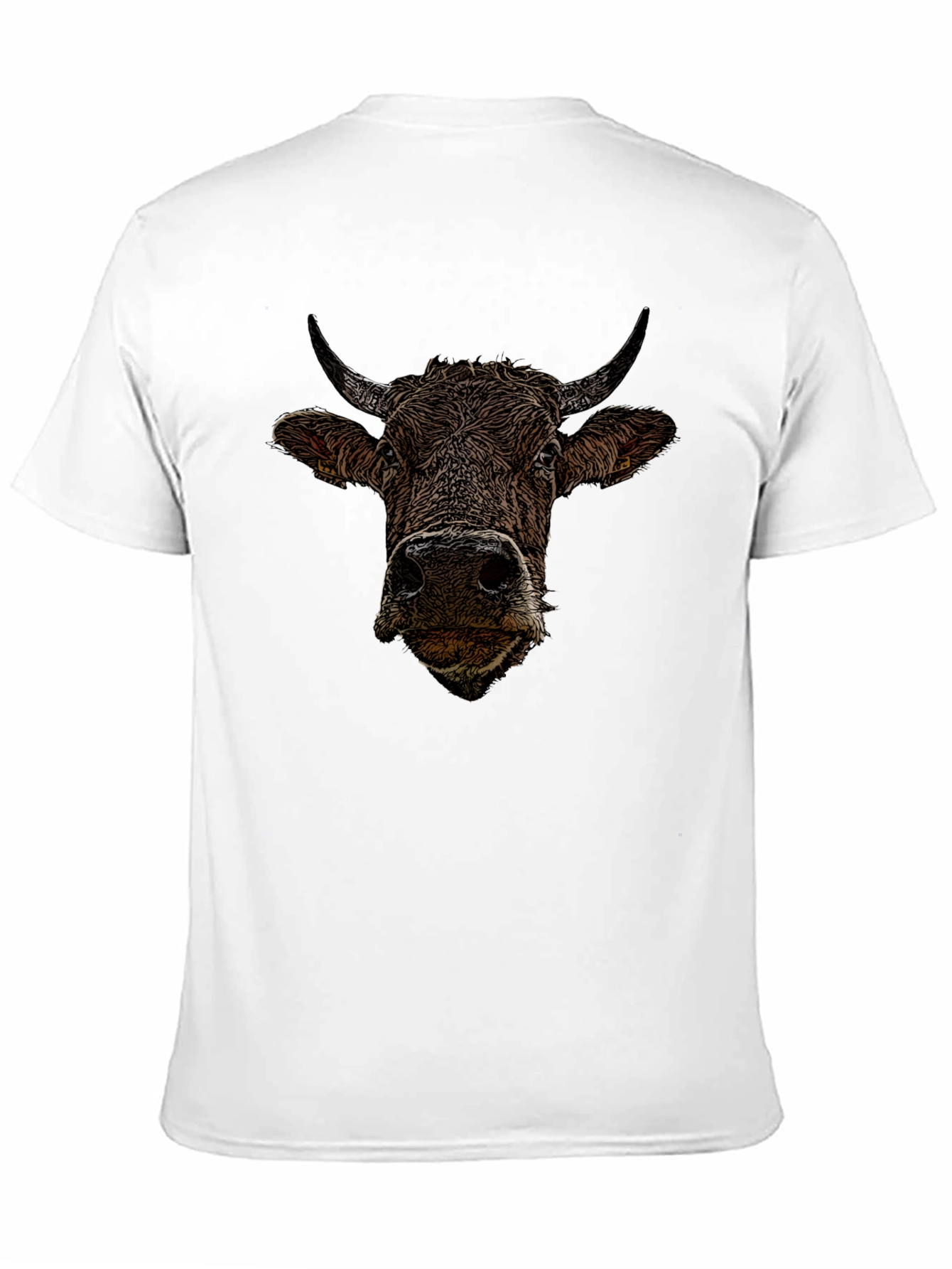Bull Graphic Black T-Shirt