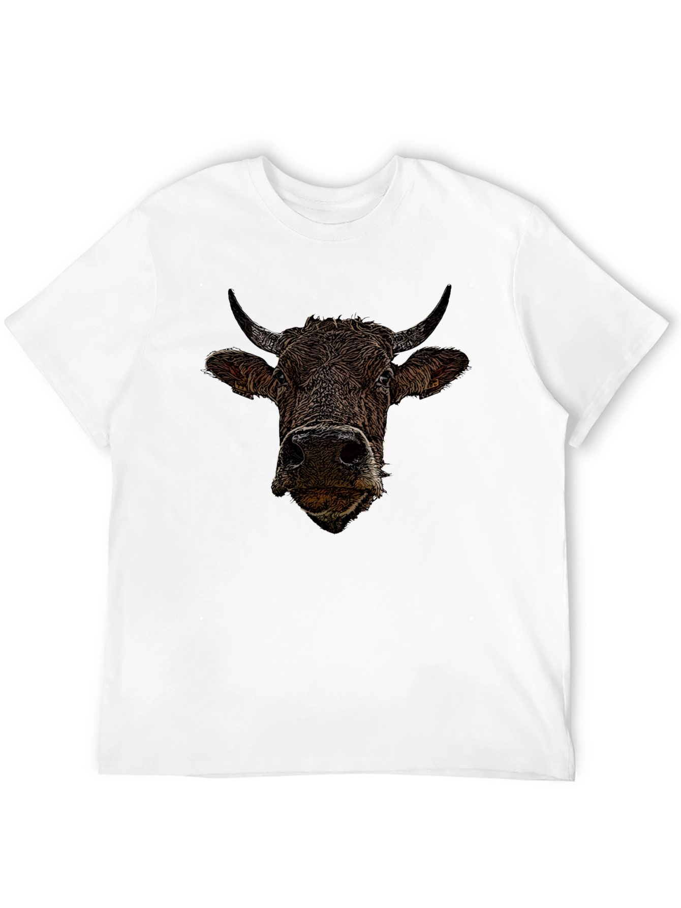 Bull Graphic Black T-Shirt
