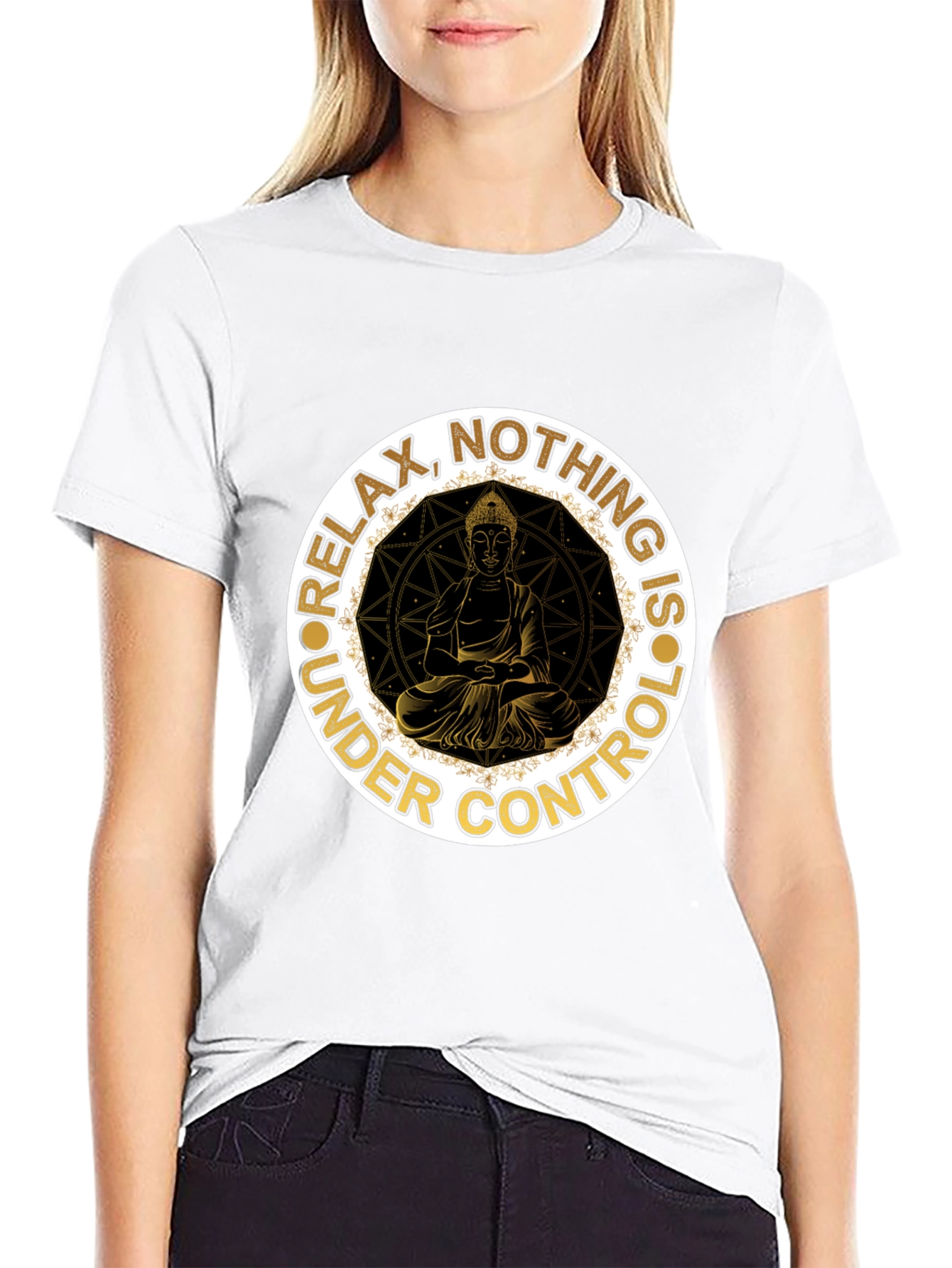 Relax Nothing is Lost T-Shirt - Buddha Graphic Tee