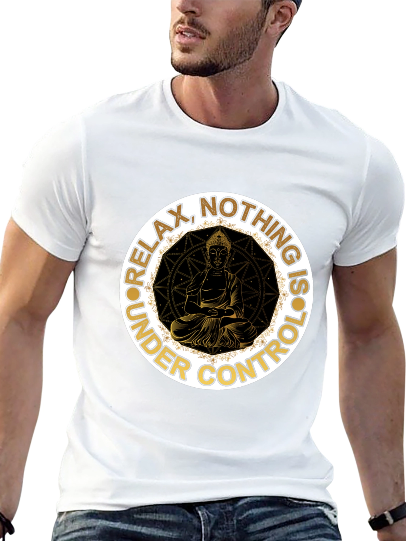 Relax Nothing is Lost T-Shirt - Buddha Graphic Tee