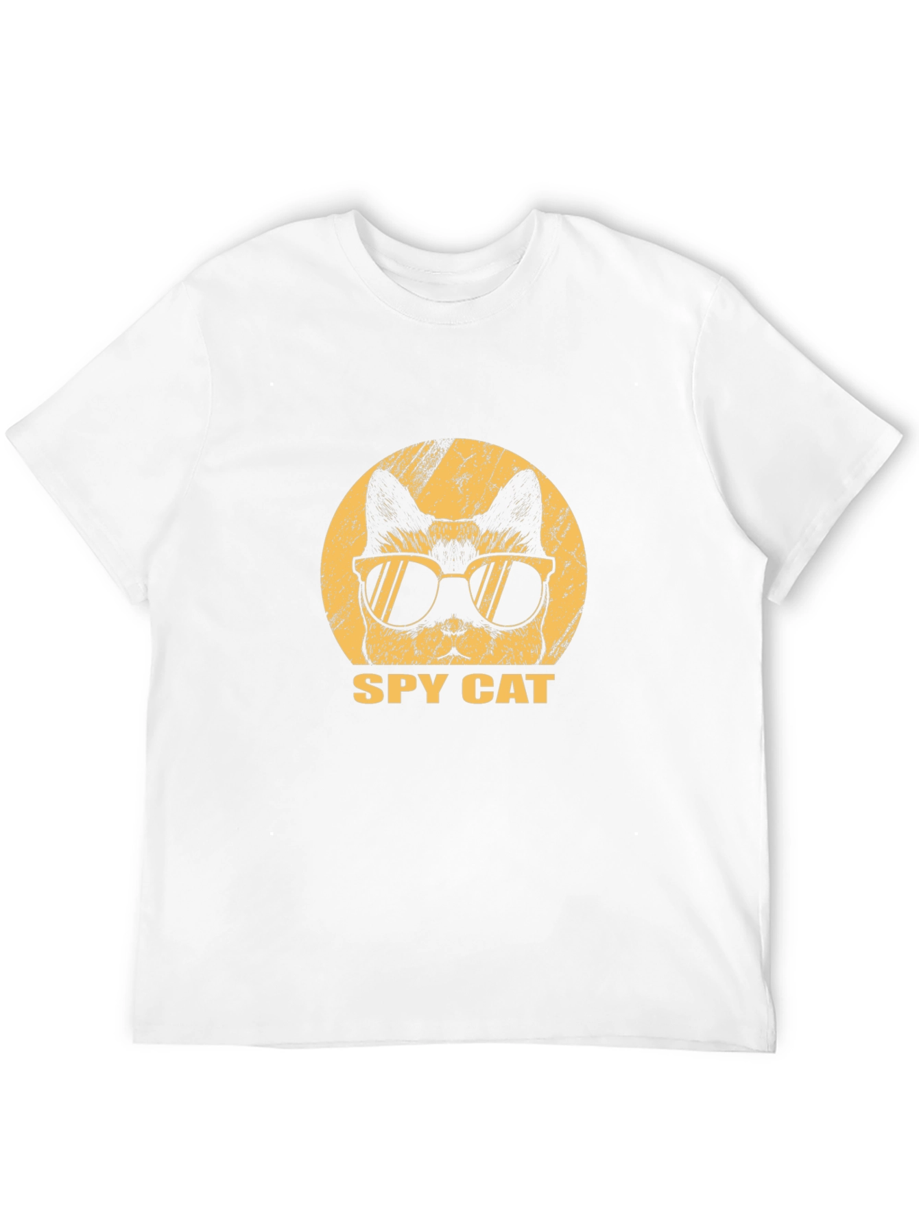 Spy Cat Graphic Tee - Cool Cat Shirt