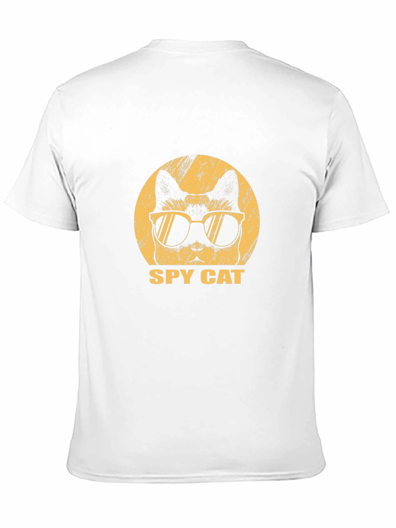 Spy Cat Graphic Tee - Cool Cat Shirt