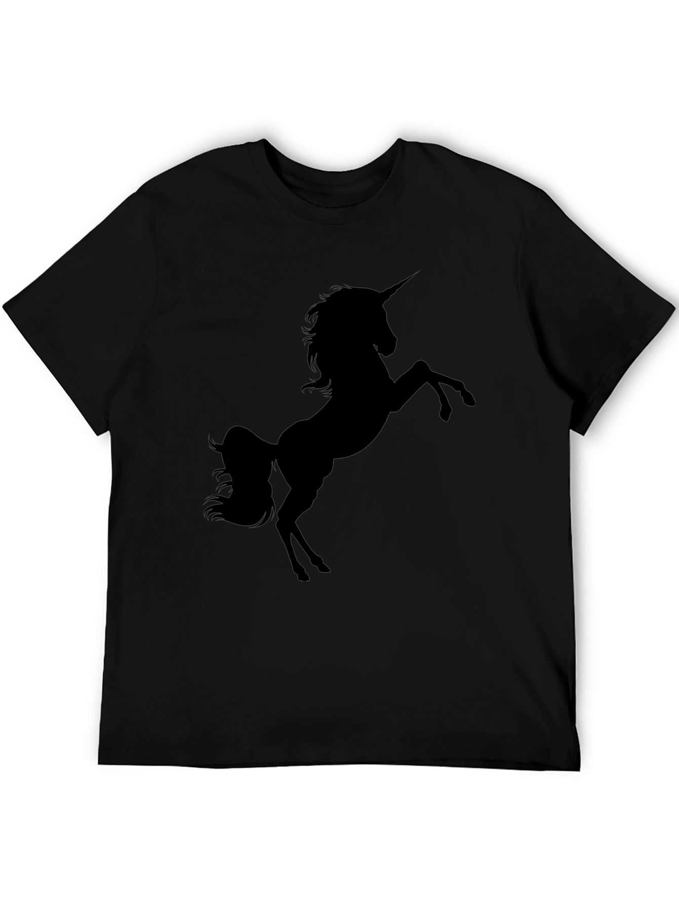Black Unicorn Graphic Tee - Mens
