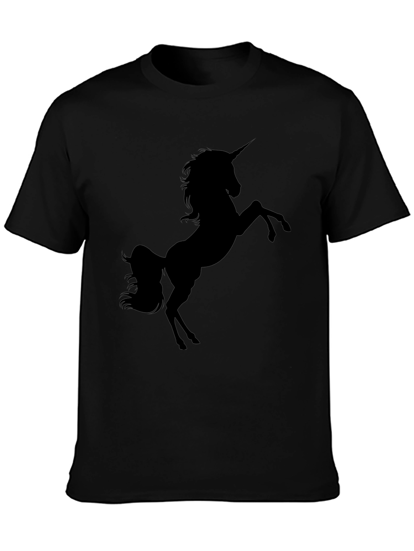 Black Unicorn Graphic Tee - Mens