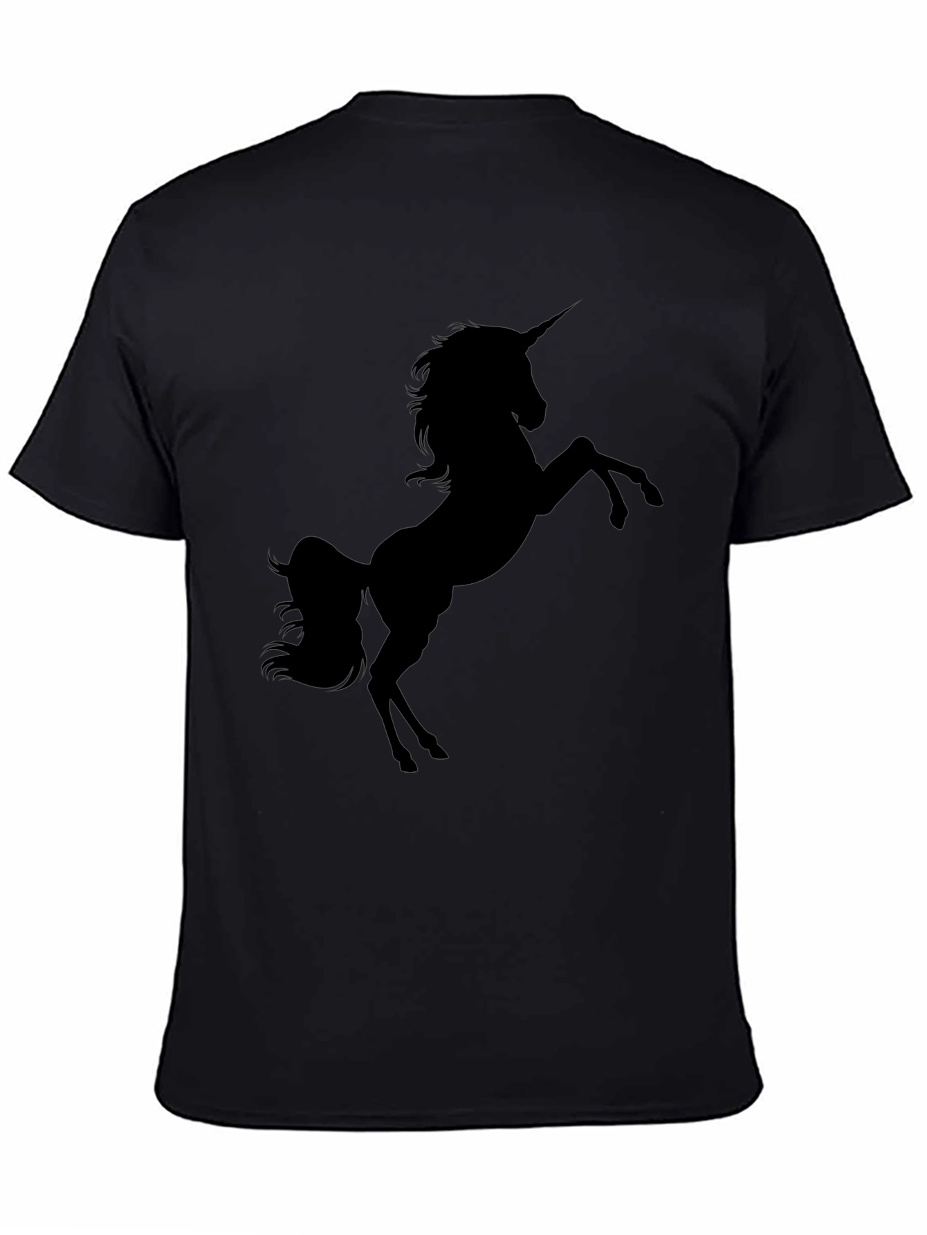 Black Unicorn Graphic Tee - Mens