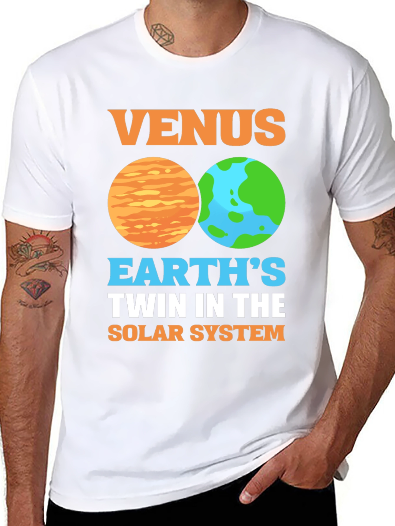 Venus Earths Twin Solar System T-Shirt