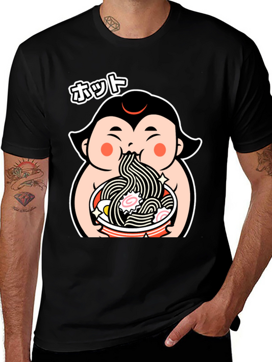Ramen Lover T-Shirt - Manga Style Graphic Tee