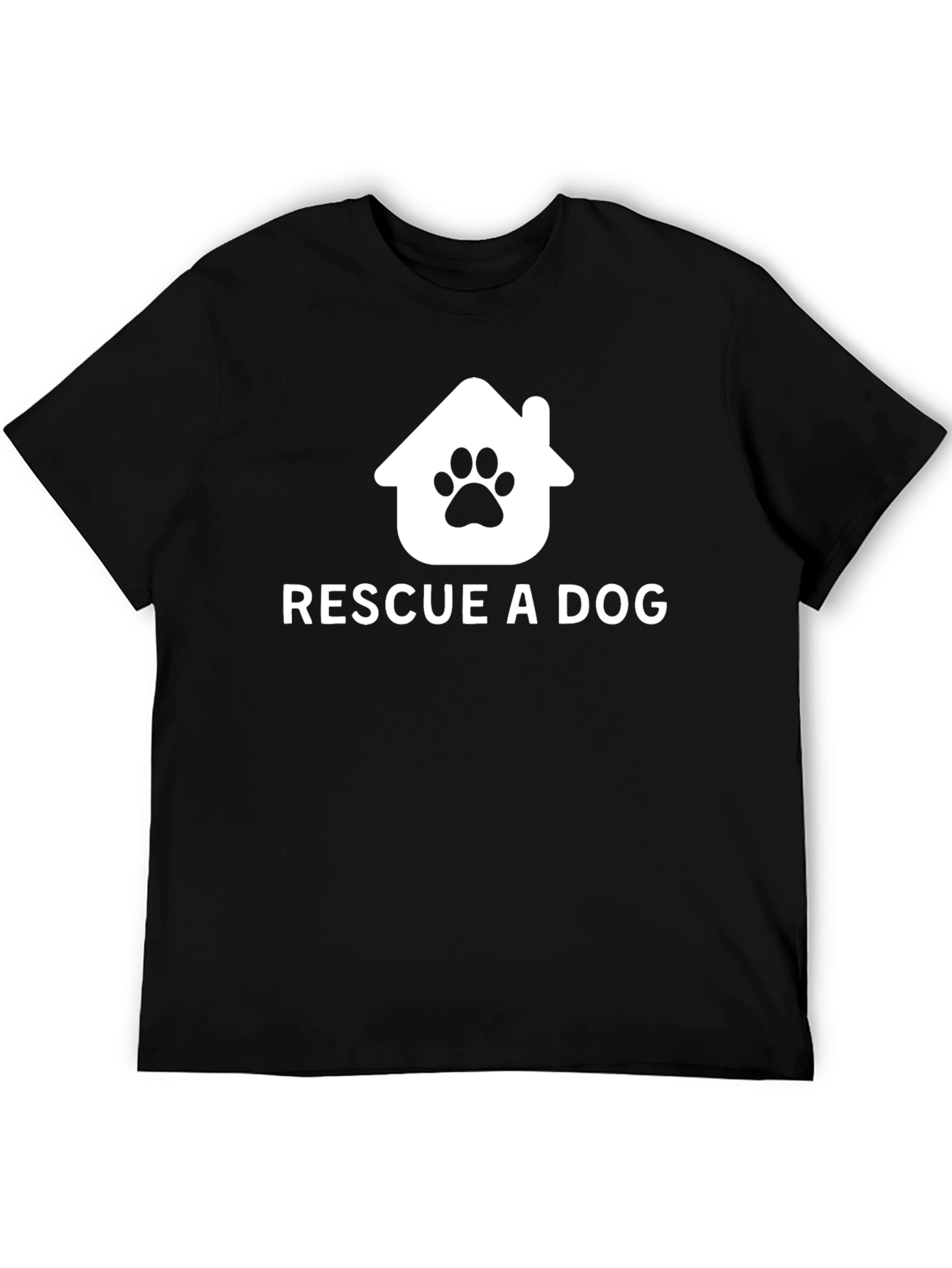 Rescue A Dog T-Shirt | Animal Lover Tee