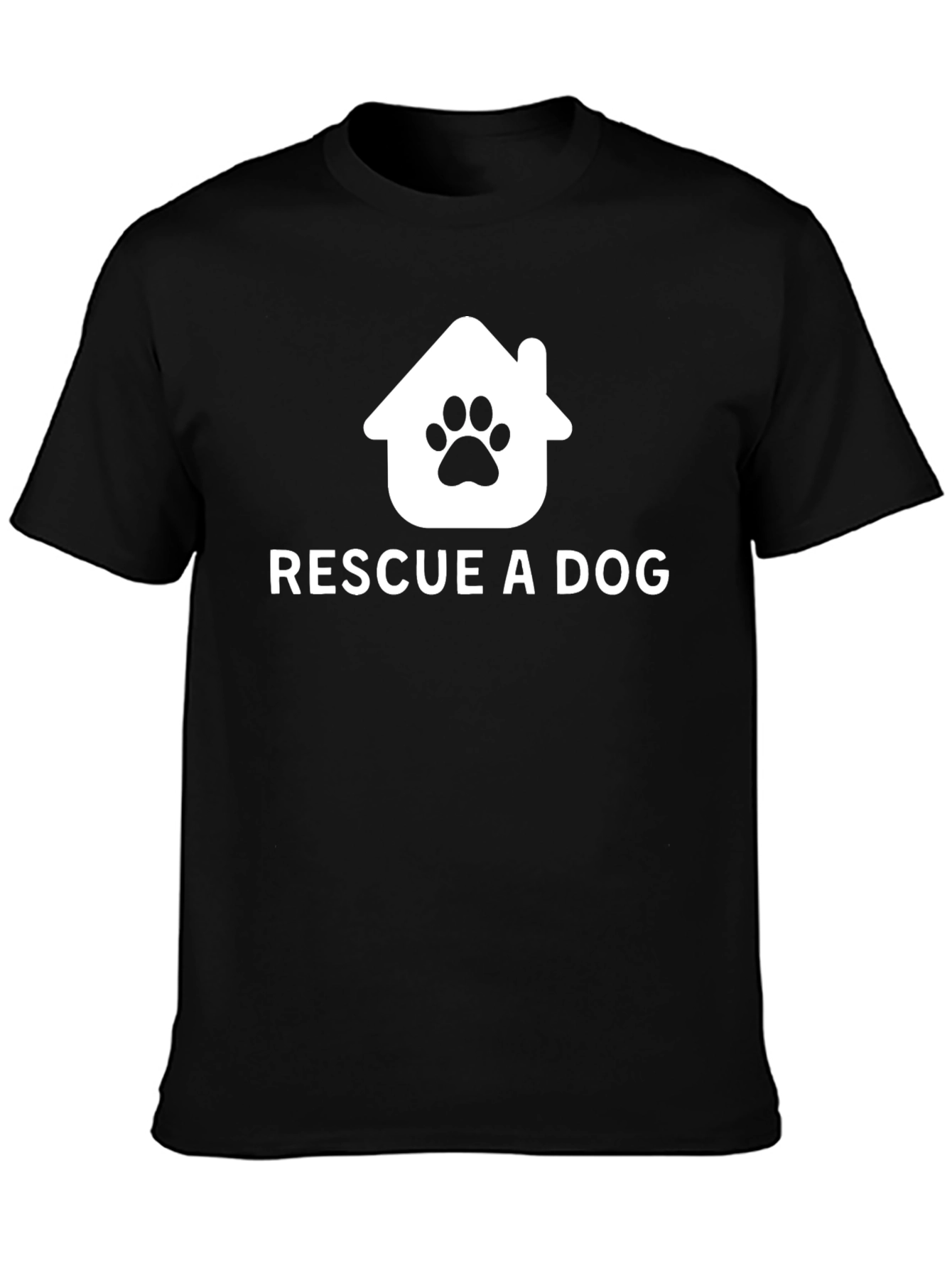 Rescue A Dog T-Shirt | Animal Lover Tee