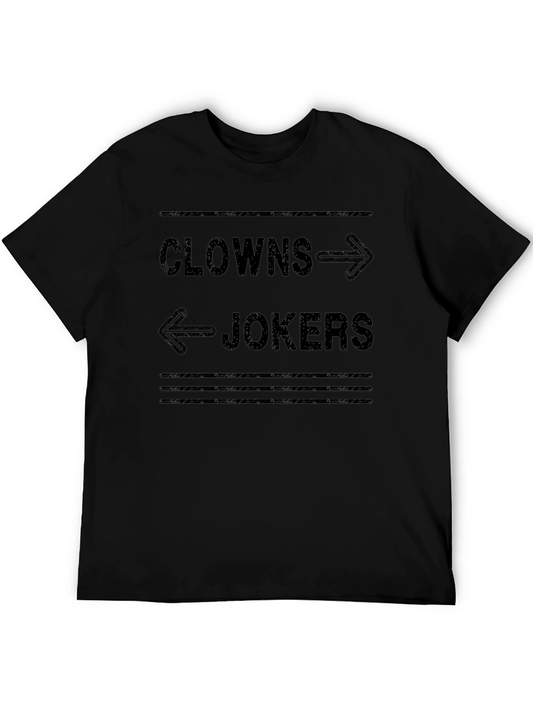 Clowns vs Jokers Graphic T-Shirt