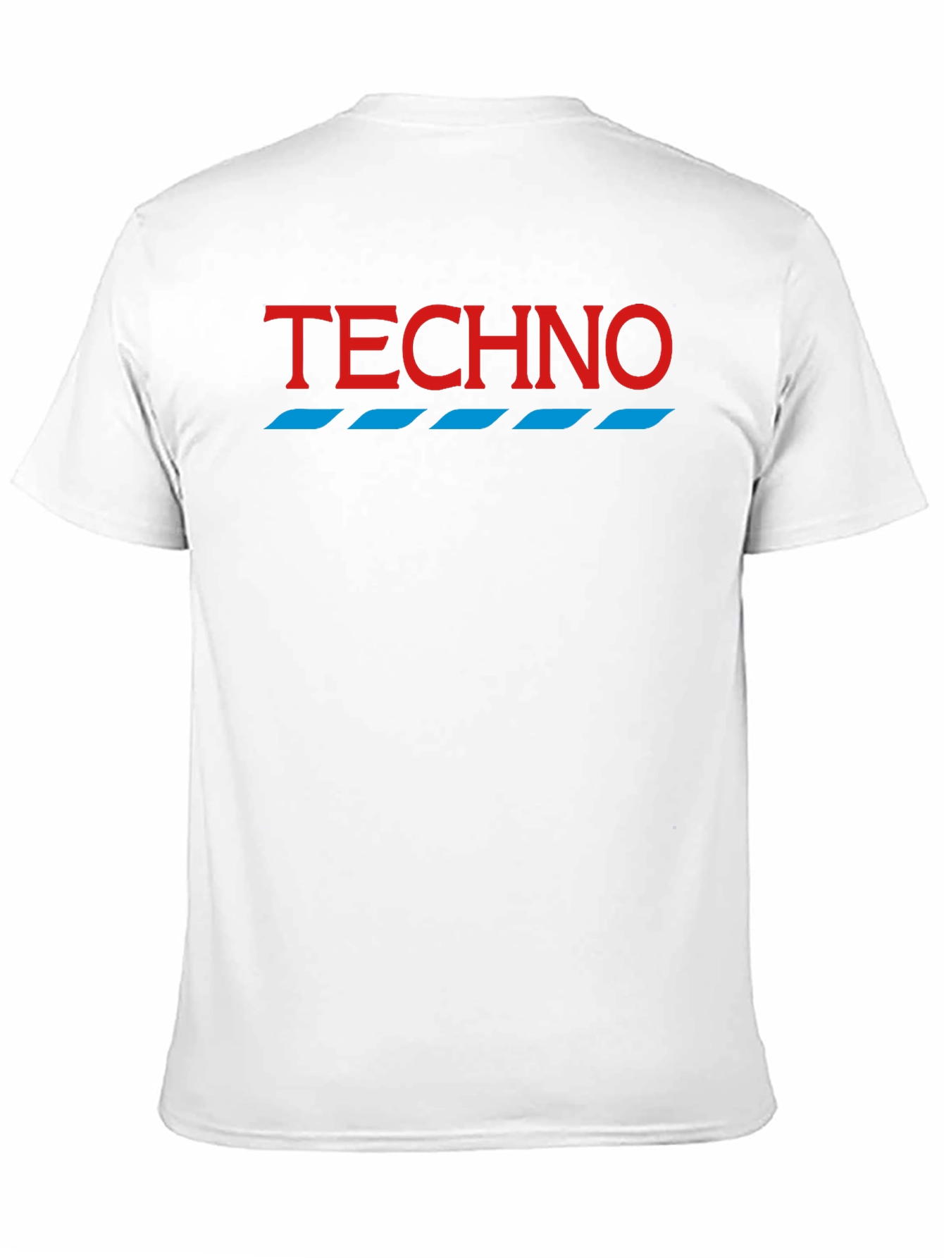 Techno Graphic Tee - Modern Minimalist Shirt