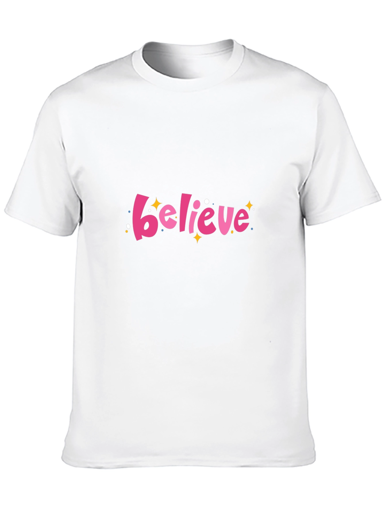 Believe Graphic Black T-Shirt