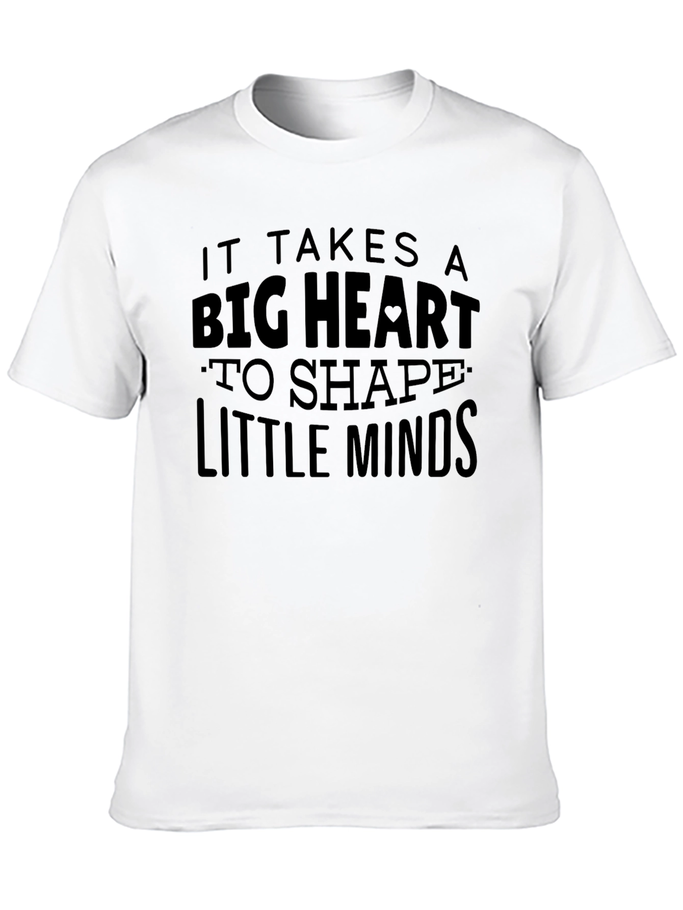 Big Heart Little Minds Teacher Graphic Tee