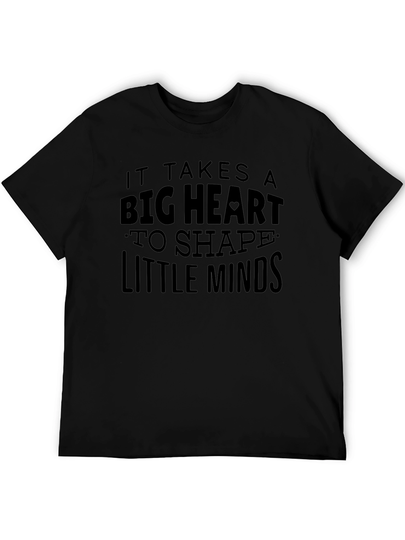 Big Heart Little Minds Teacher Graphic Tee