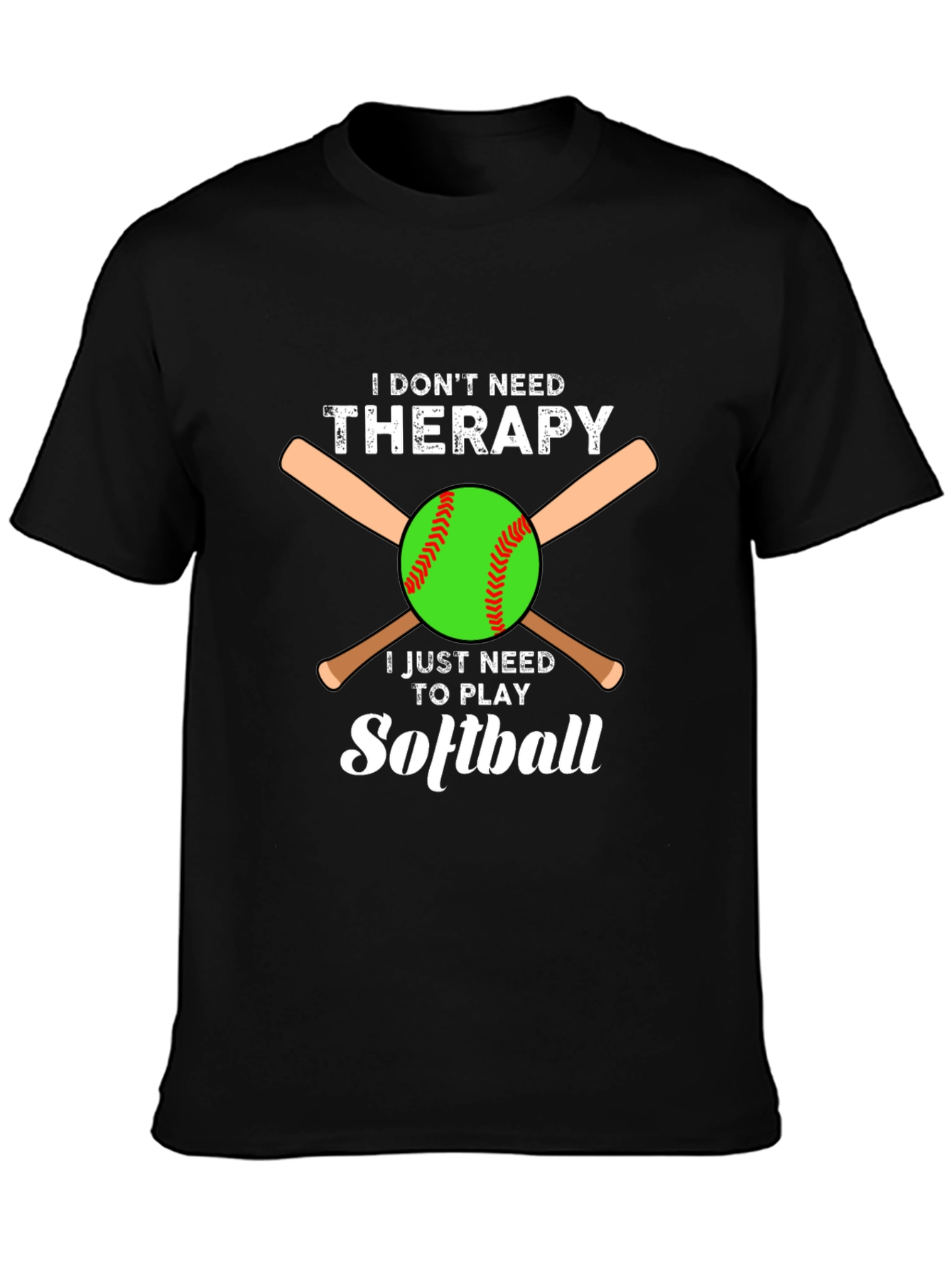 Softball Therapy T-Shirt