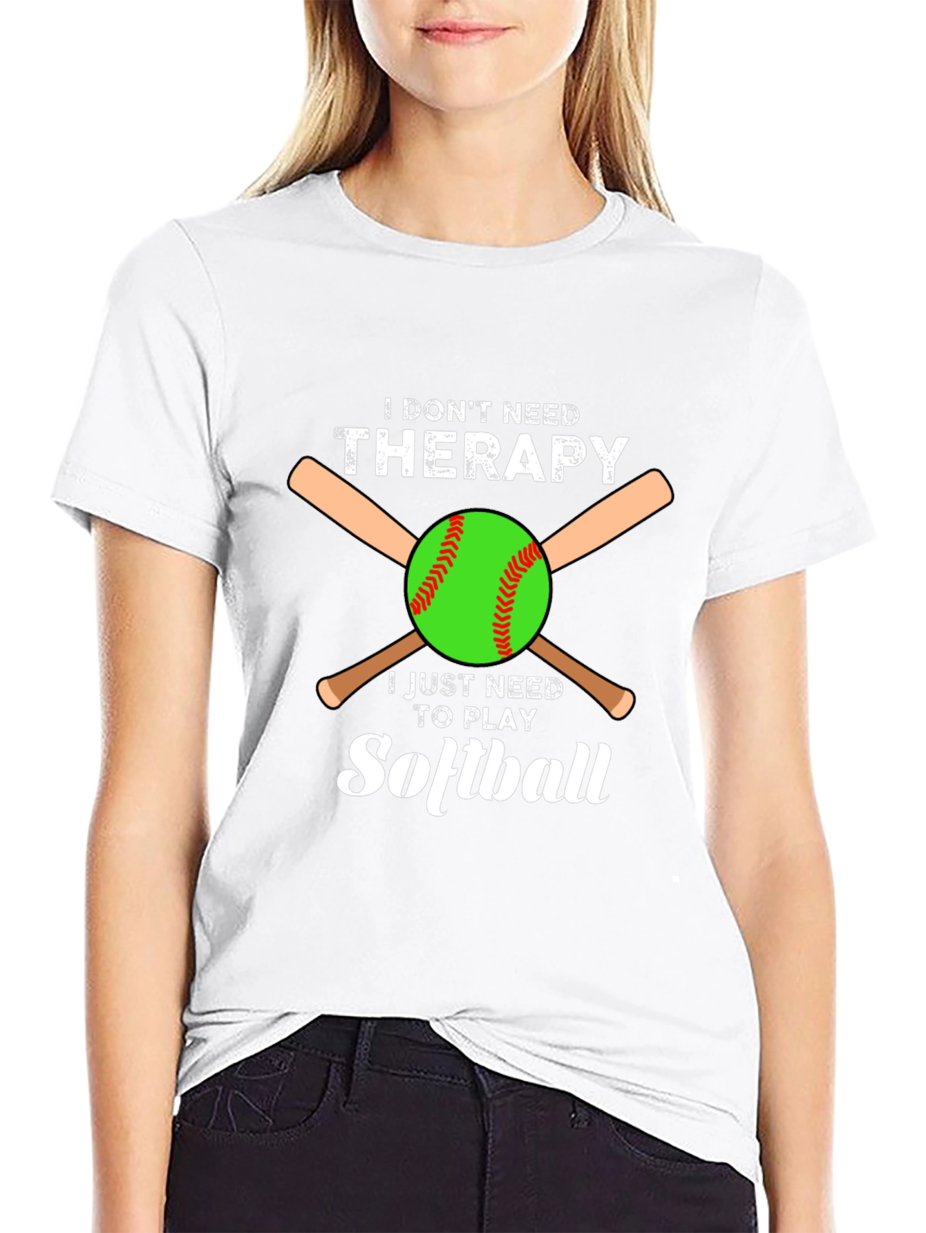 Softball Therapy T-Shirt