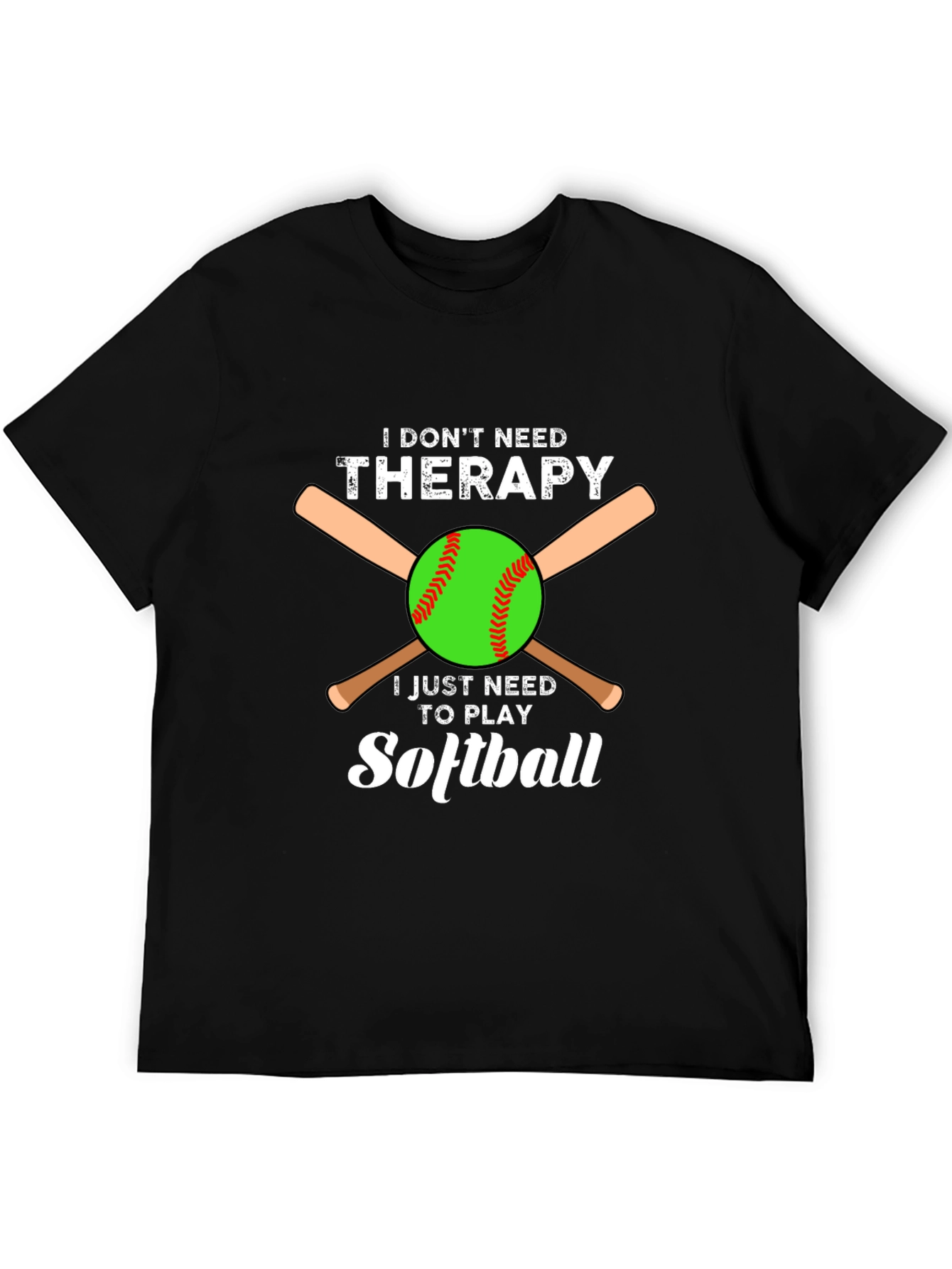 Softball Therapy T-Shirt