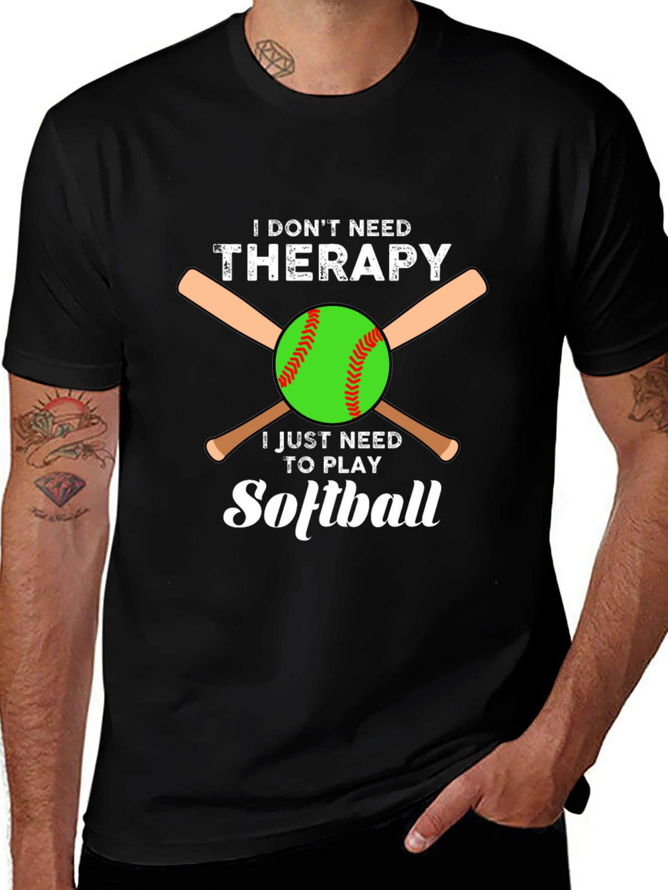 Softball Therapy T-Shirt