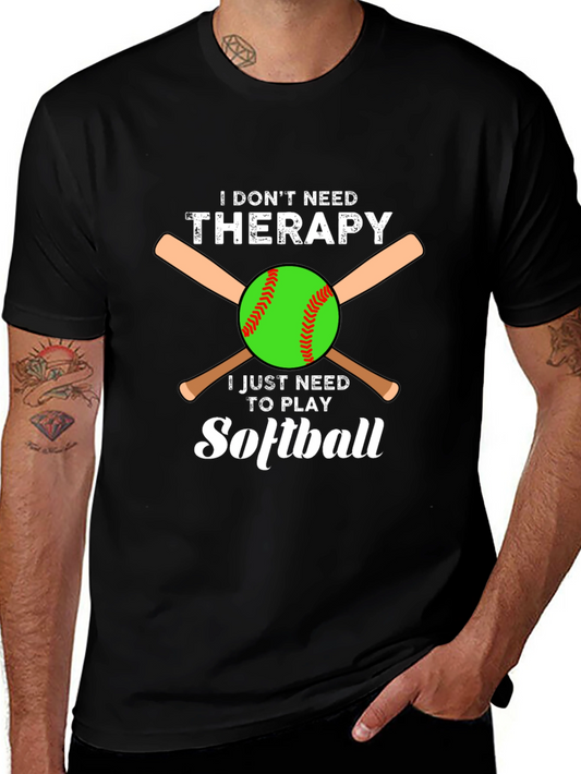 Softball Therapy T-Shirt