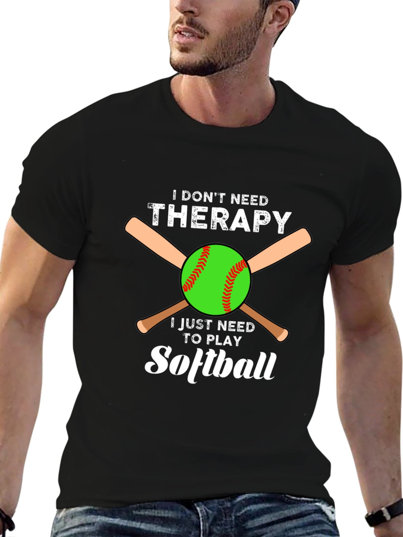 Softball Therapy T-Shirt