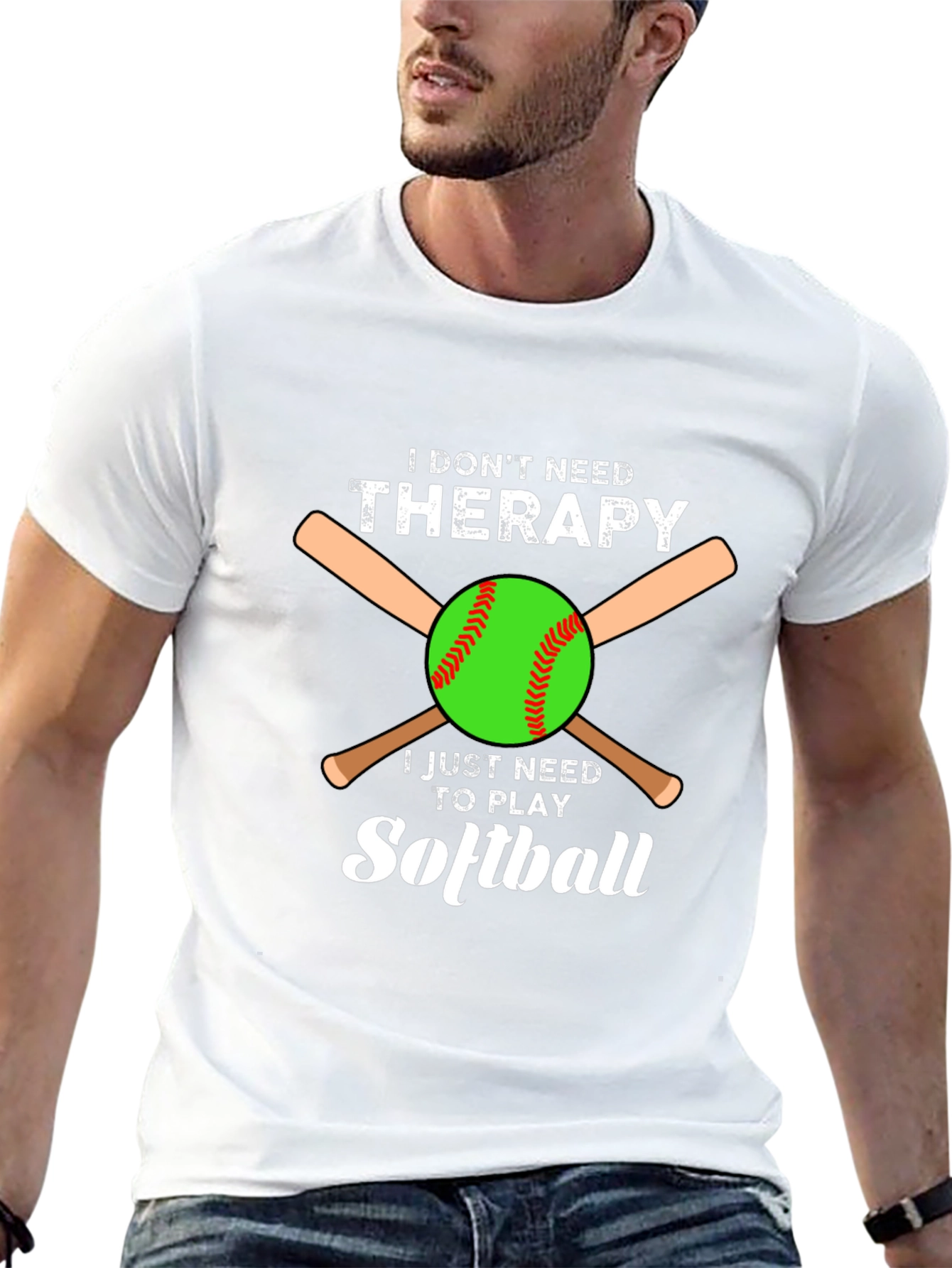 Softball Therapy T-Shirt