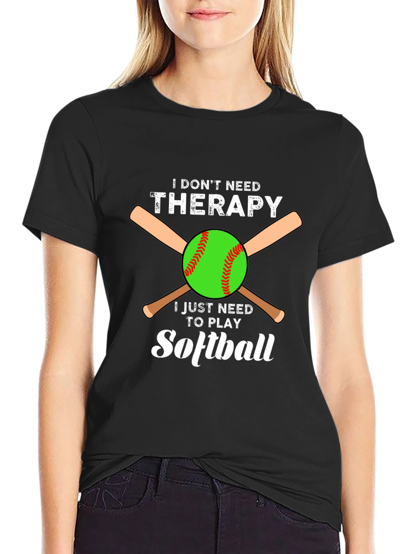 Softball Therapy T-Shirt