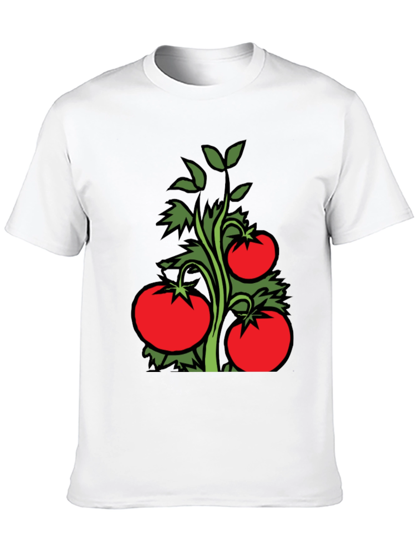 Tomato Plant Graphic Tee - Farm Fresh Style