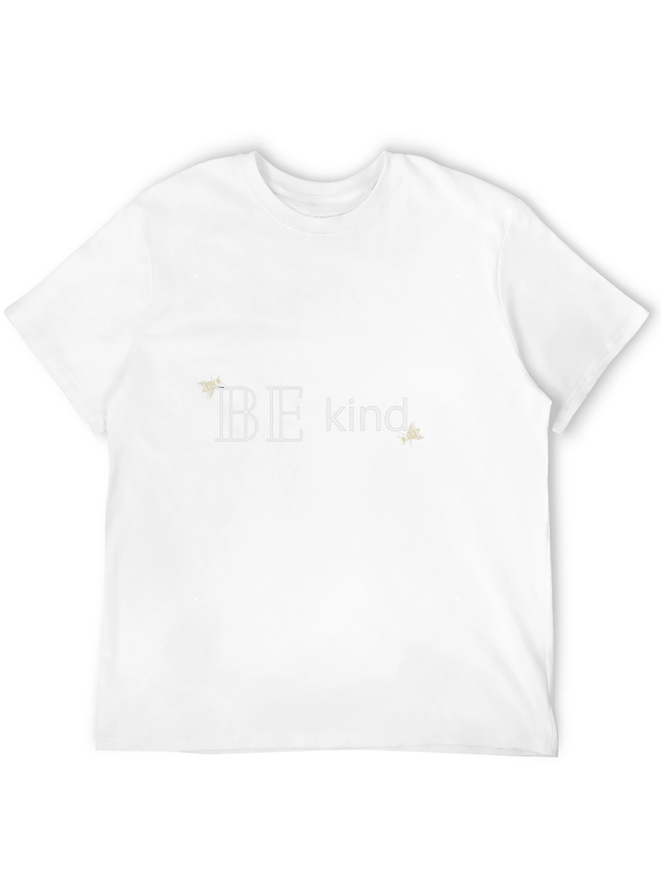 Be Kind Graphic Tee - Black Cotton T-Shirt