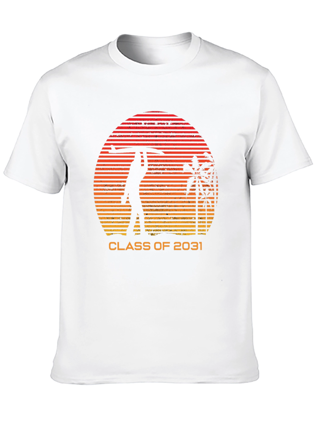 Class of 2031 Retro Surfer T-Shirt