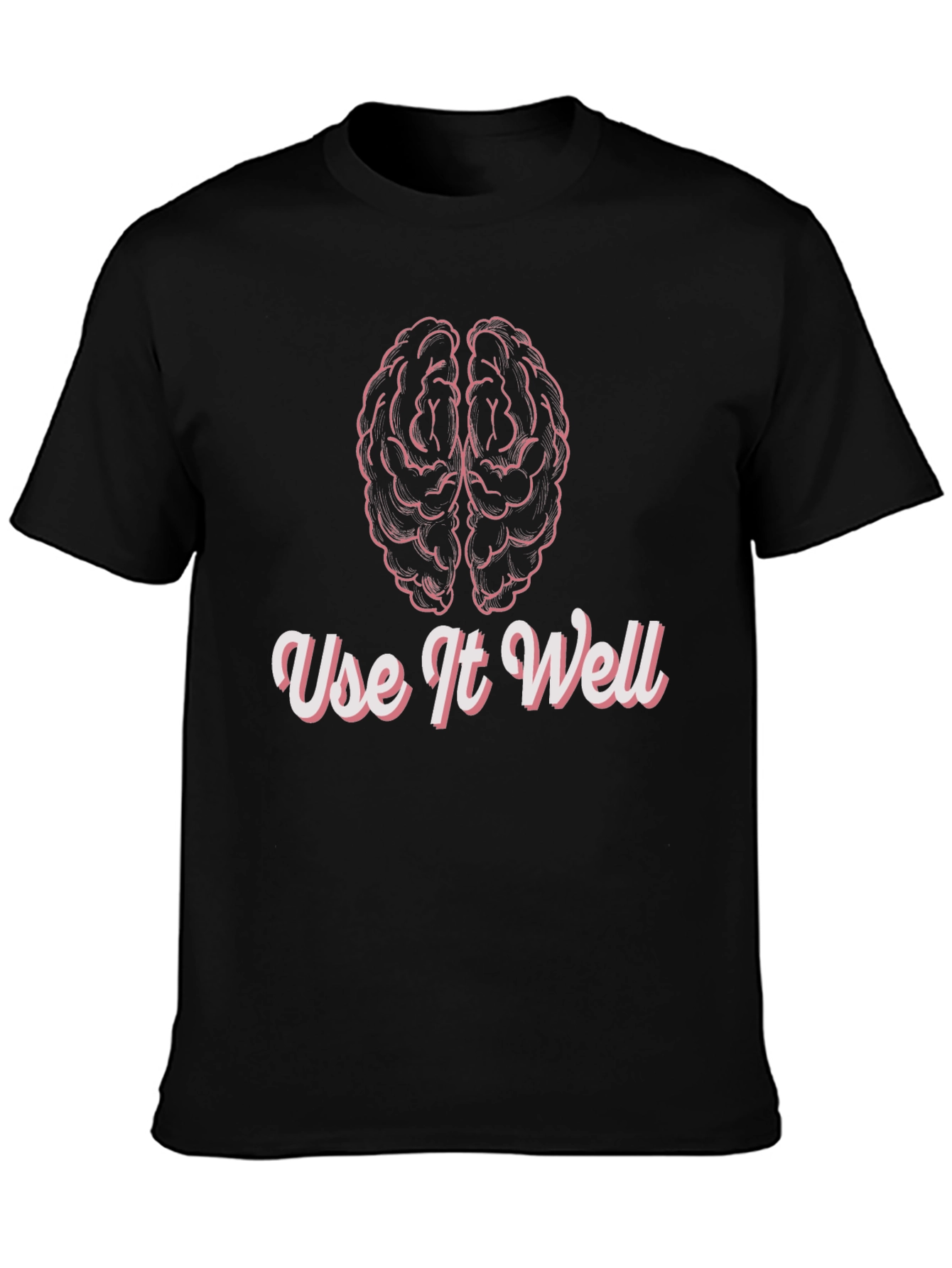 Use It Well Graphic Tee - Brain Design
