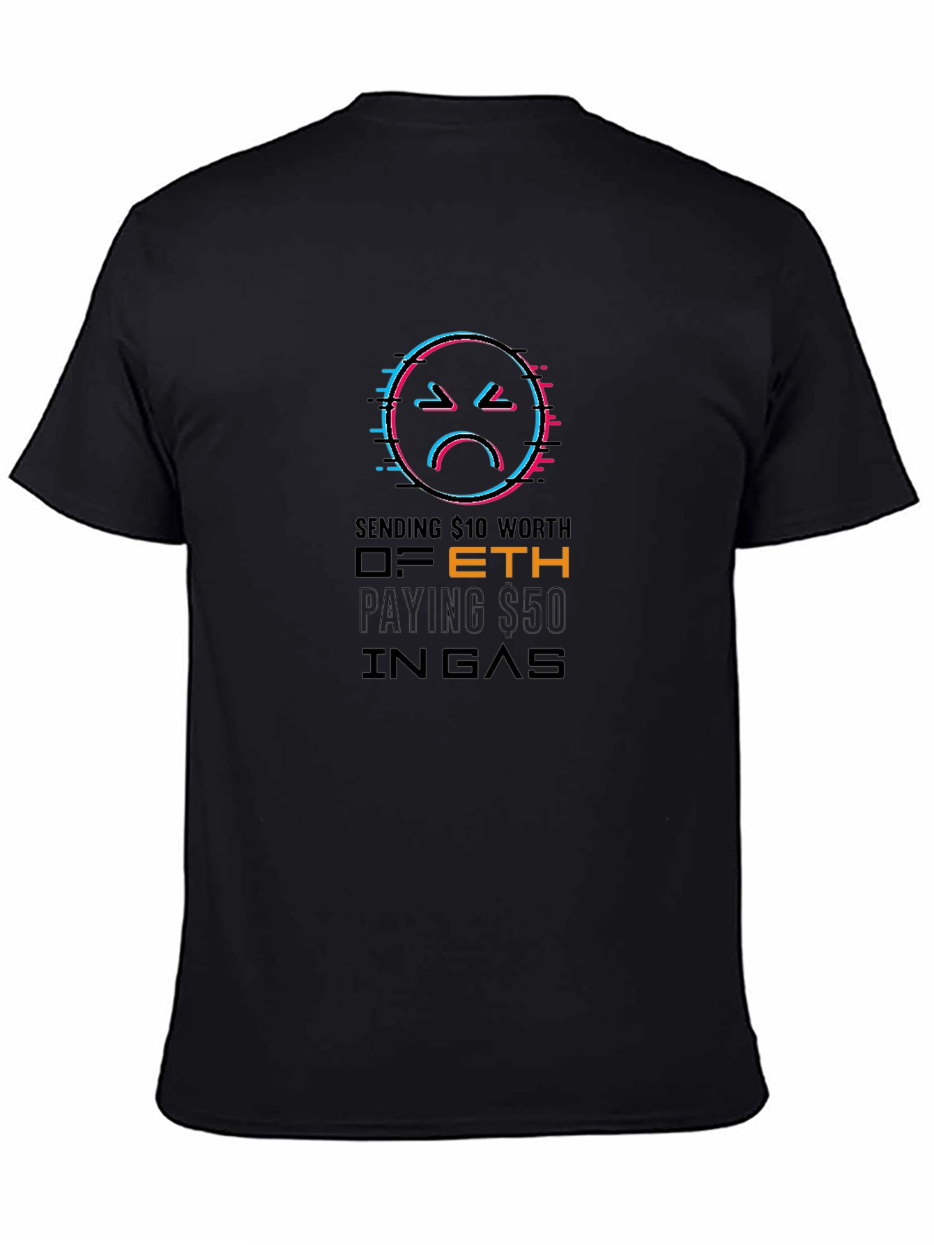 Crypto Gas Fee T-Shirt: Ethereum Blockchain Humor Tee