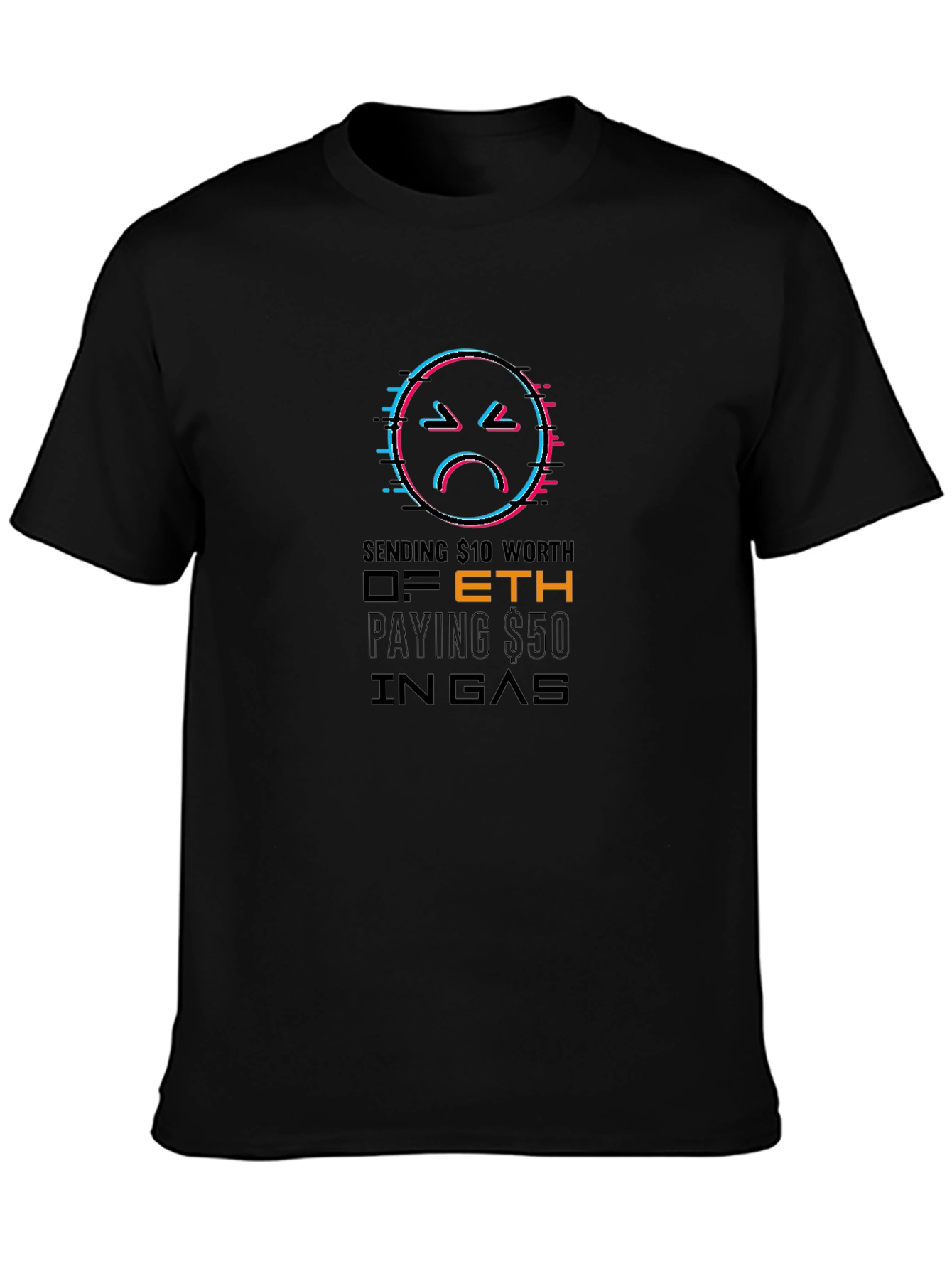 Crypto Gas Fee T-Shirt: Ethereum Blockchain Humor Tee