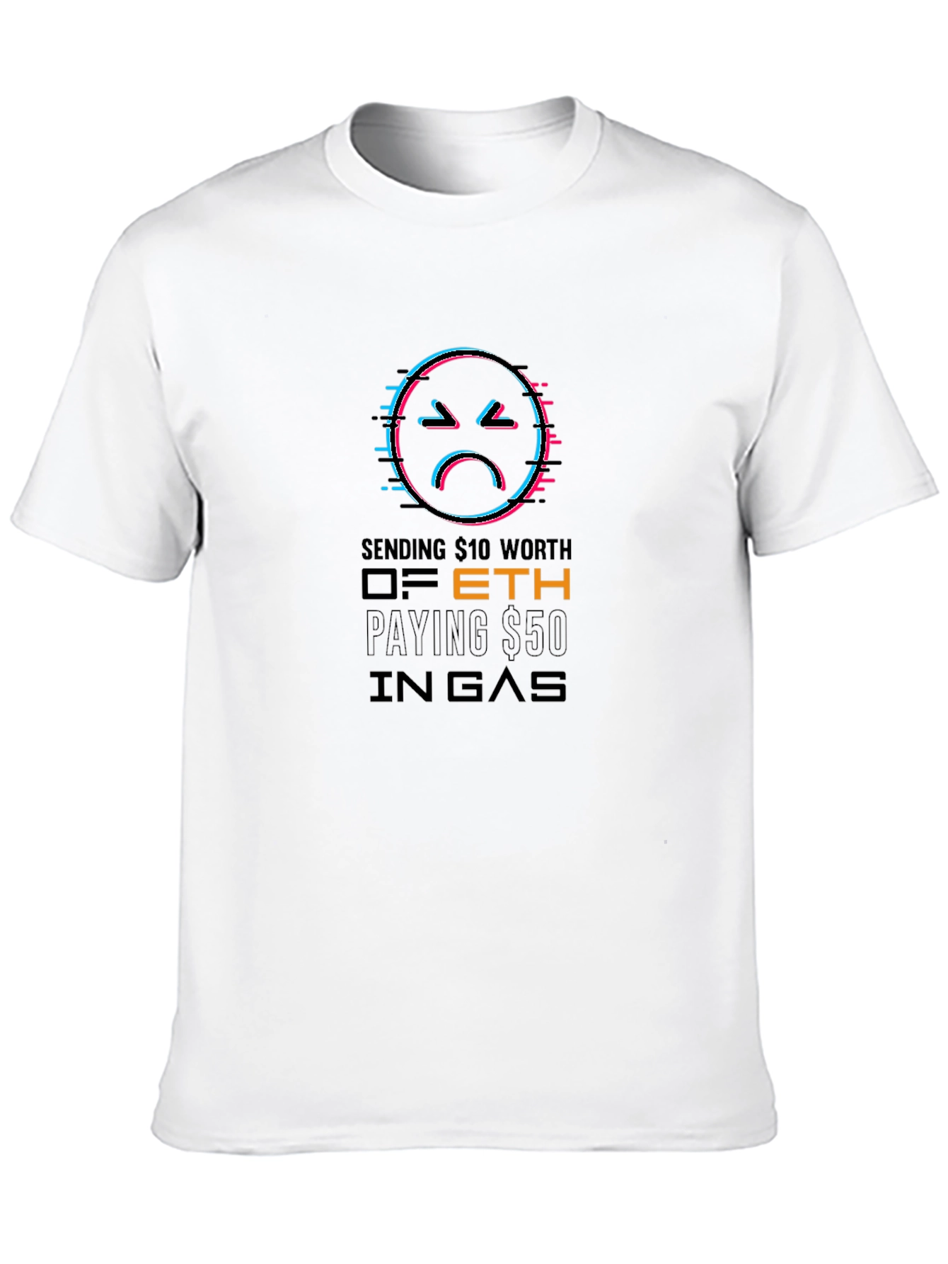 Crypto Gas Fee T-Shirt: Ethereum Blockchain Humor Tee