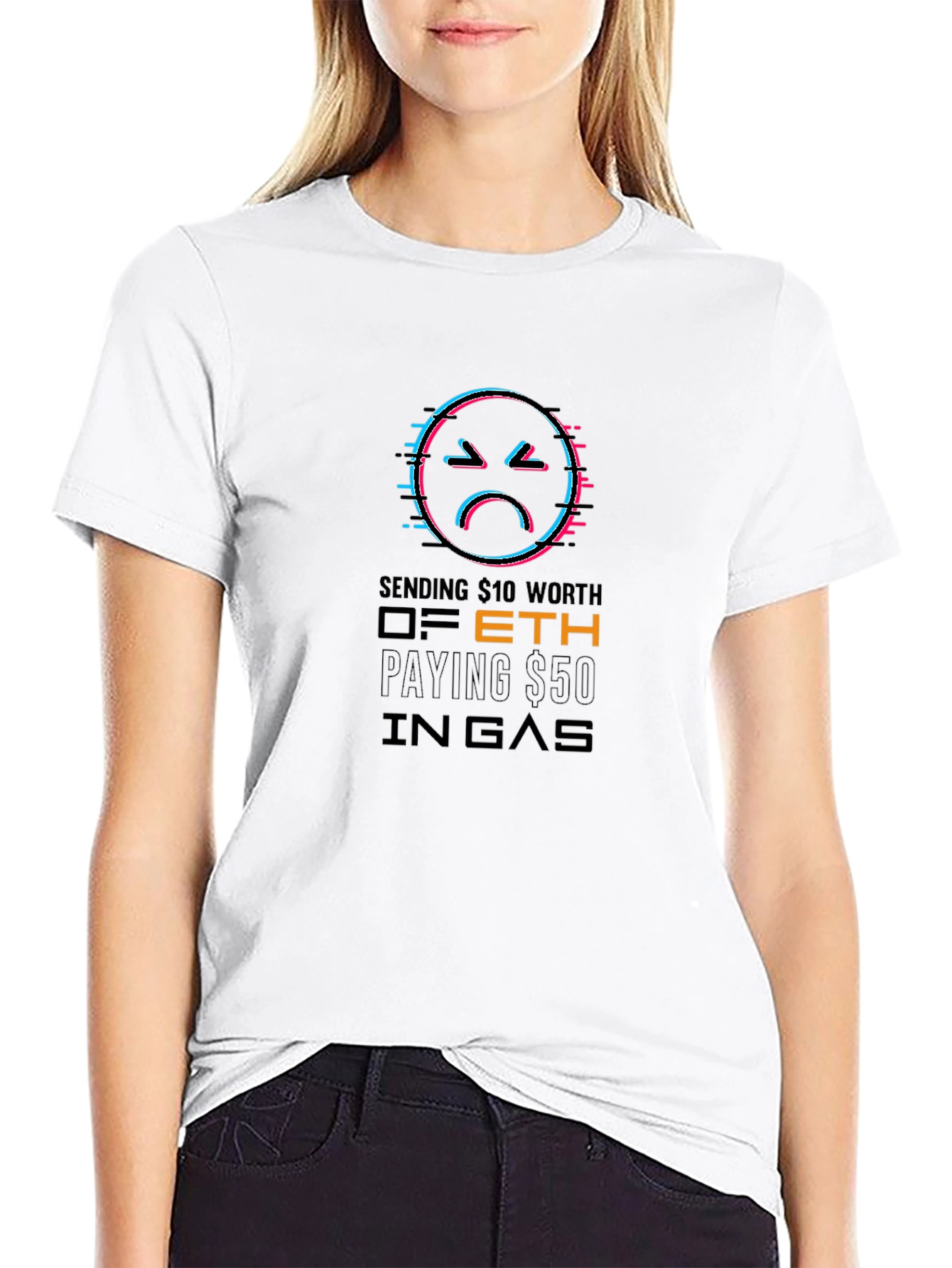 Crypto Gas Fee T-Shirt: Ethereum Blockchain Humor Tee
