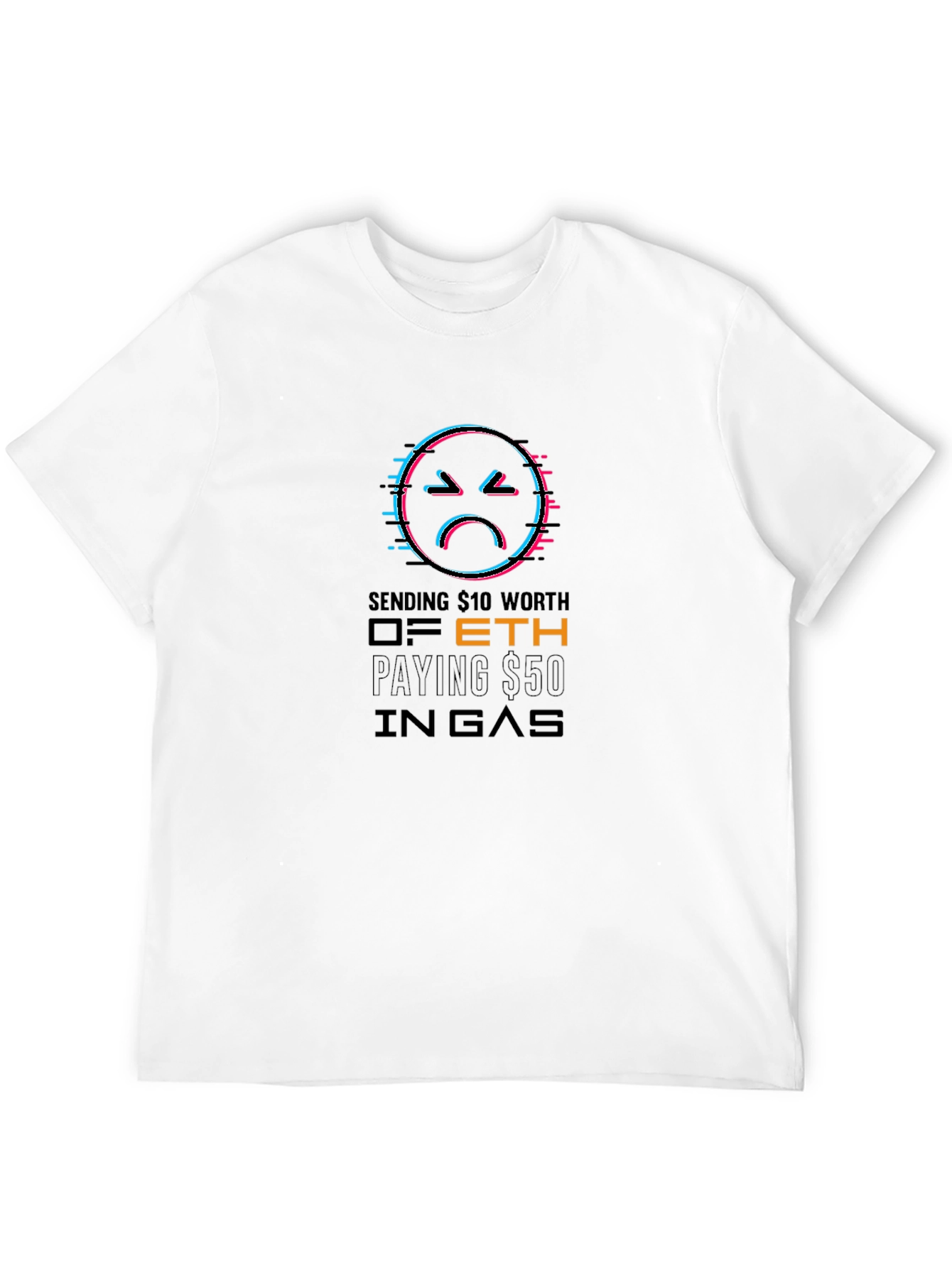 Crypto Gas Fee T-Shirt: Ethereum Blockchain Humor Tee