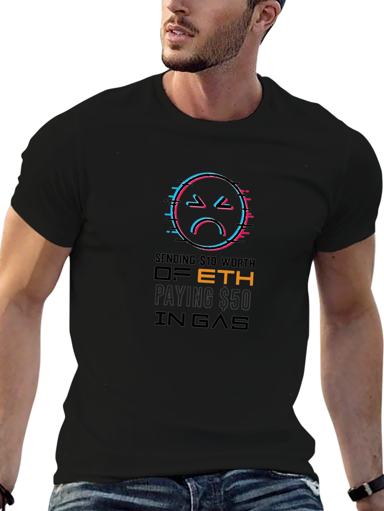 Crypto Gas Fee T-Shirt: Ethereum Blockchain Humor Tee