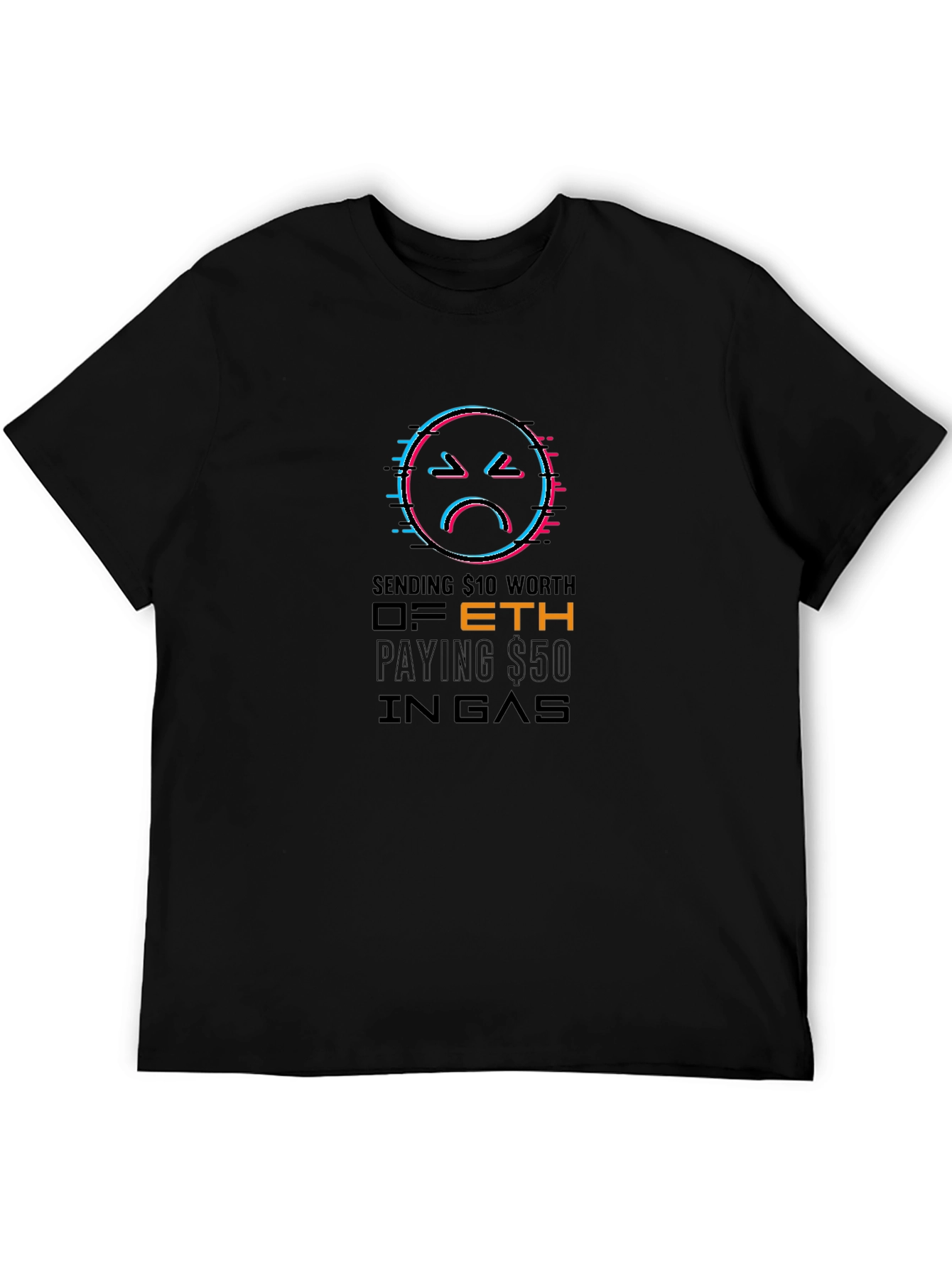 Crypto Gas Fee T-Shirt: Ethereum Blockchain Humor Tee