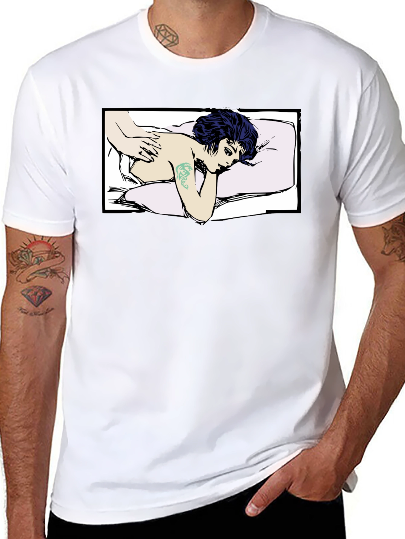 Relaxing Massage Graphic Tee