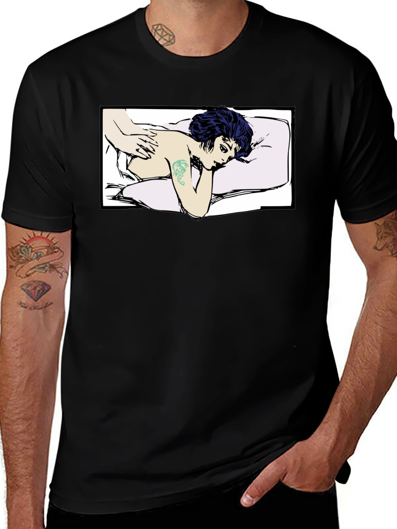 Relaxing Massage Graphic Tee