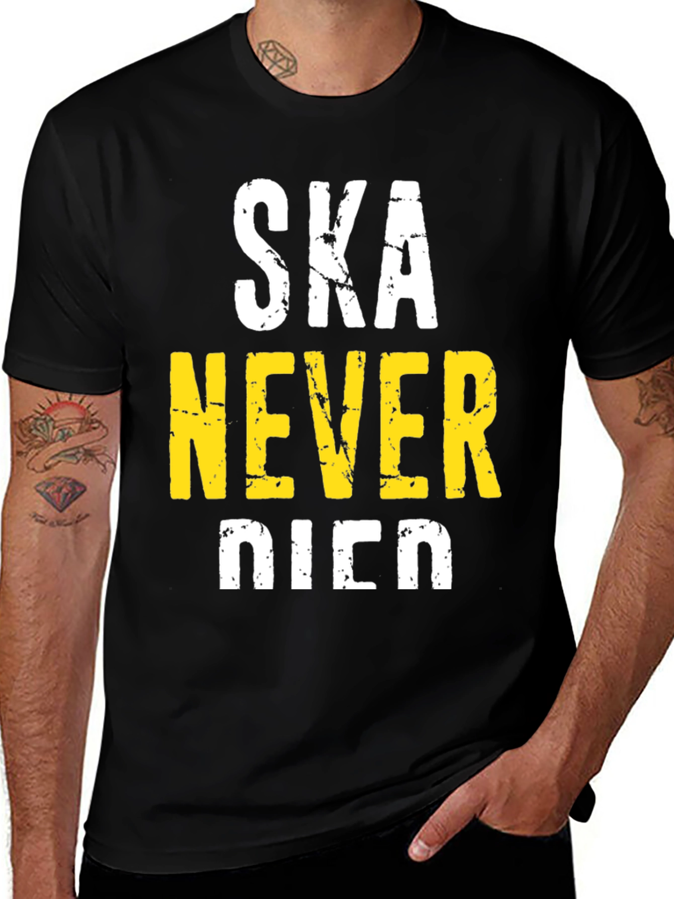 Ska Never Nien T-Shirt - Music Lover Tee