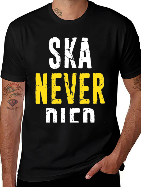 Ska Never Nien T-Shirt - Music Lover Tee