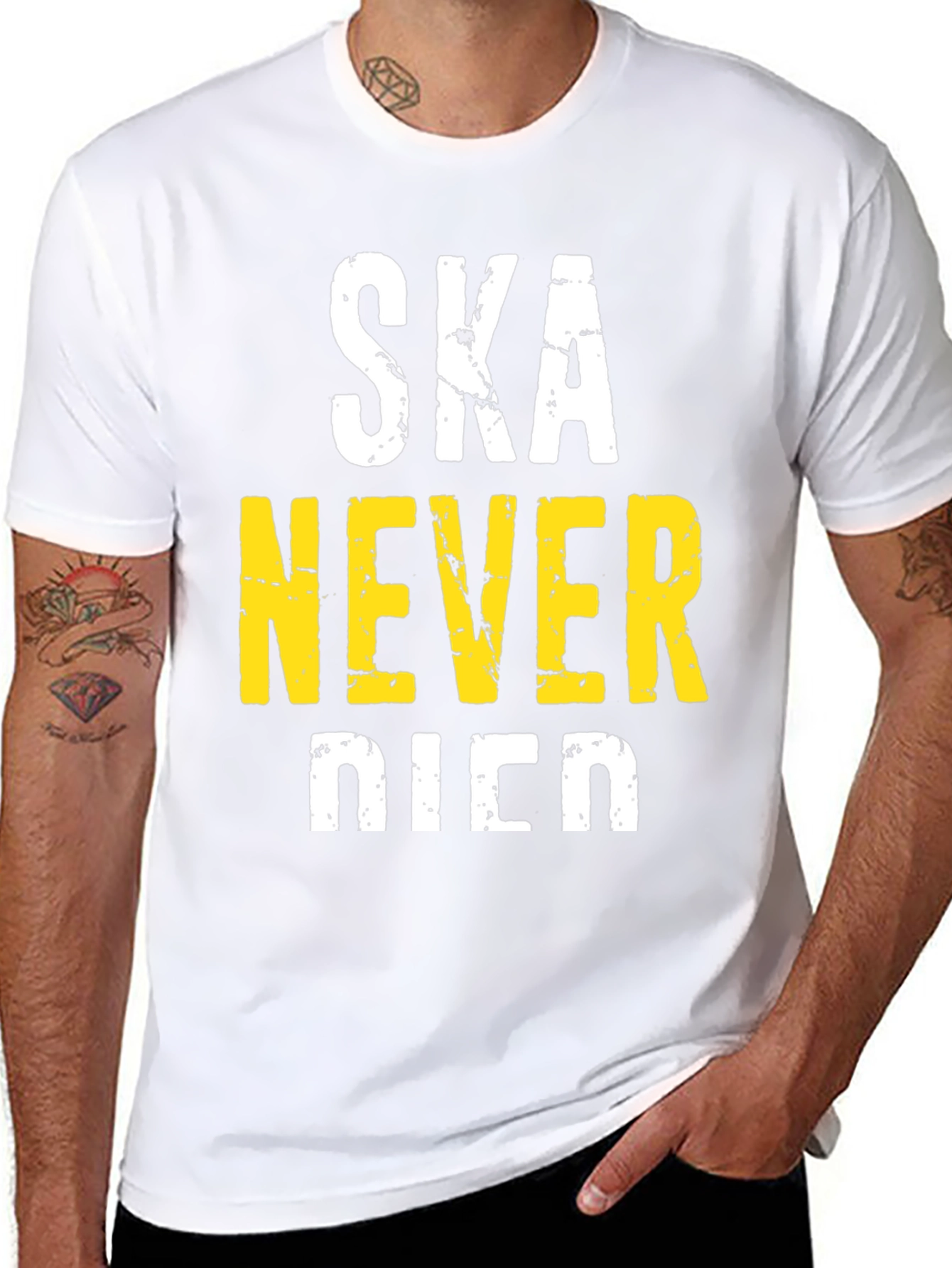 Ska Never Nien T-Shirt - Music Lover Tee