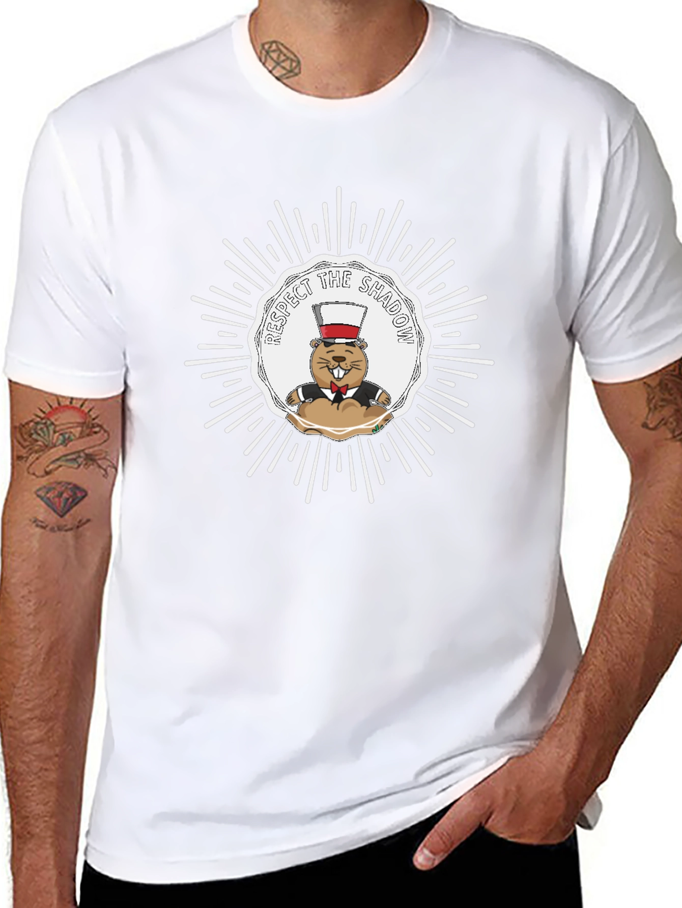 Respect The Shadow Beaver T-Shirt