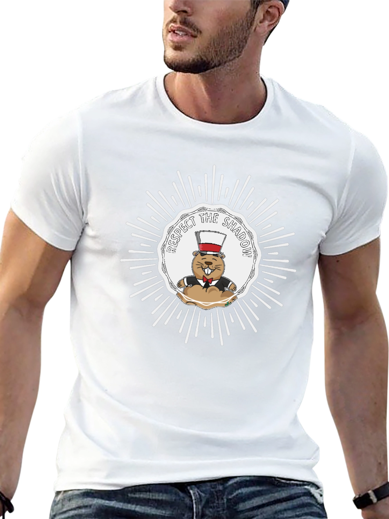 Respect The Shadow Beaver T-Shirt