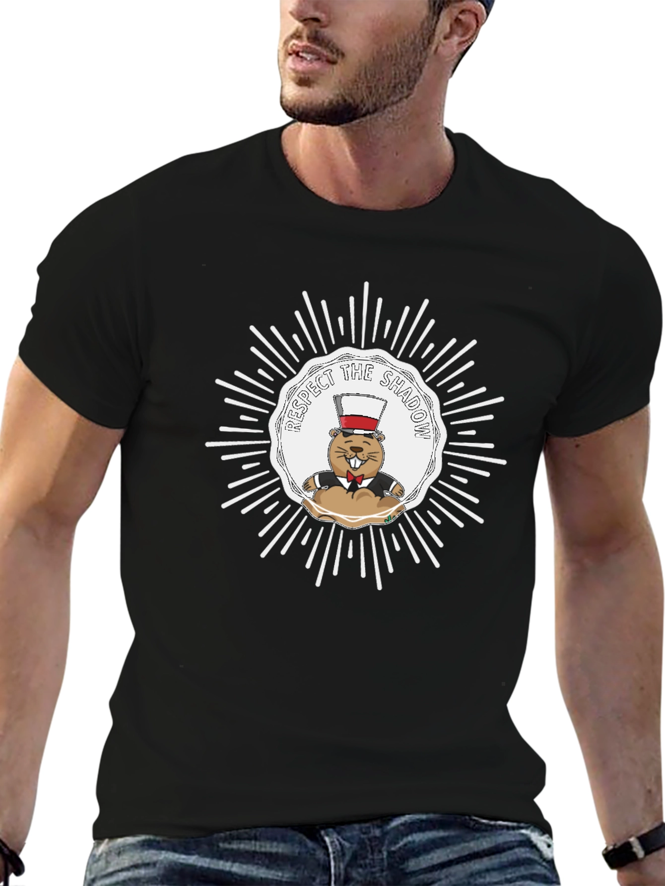 Respect The Shadow Beaver T-Shirt