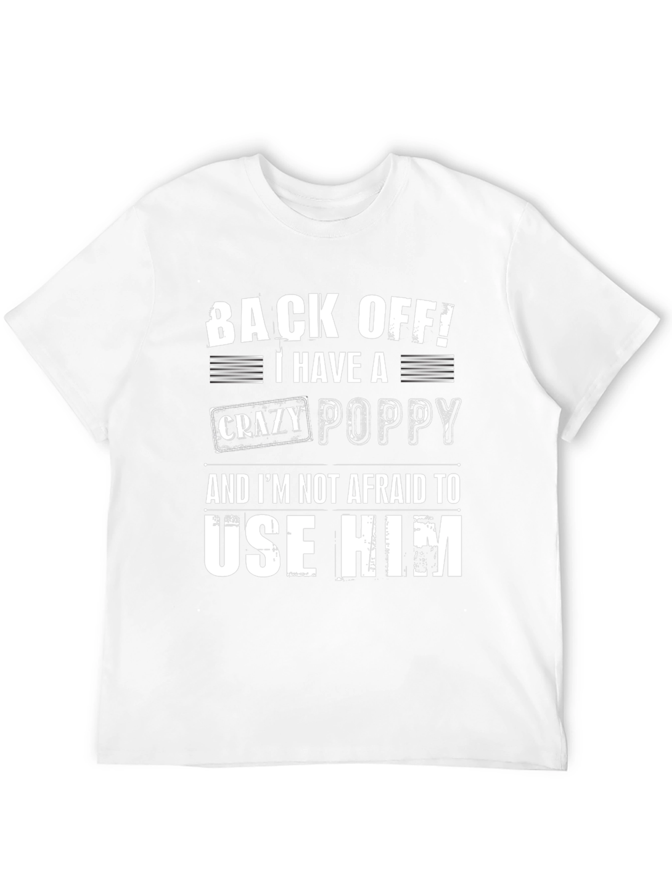 Crazy Poppy T-Shirt - Back Off Tee