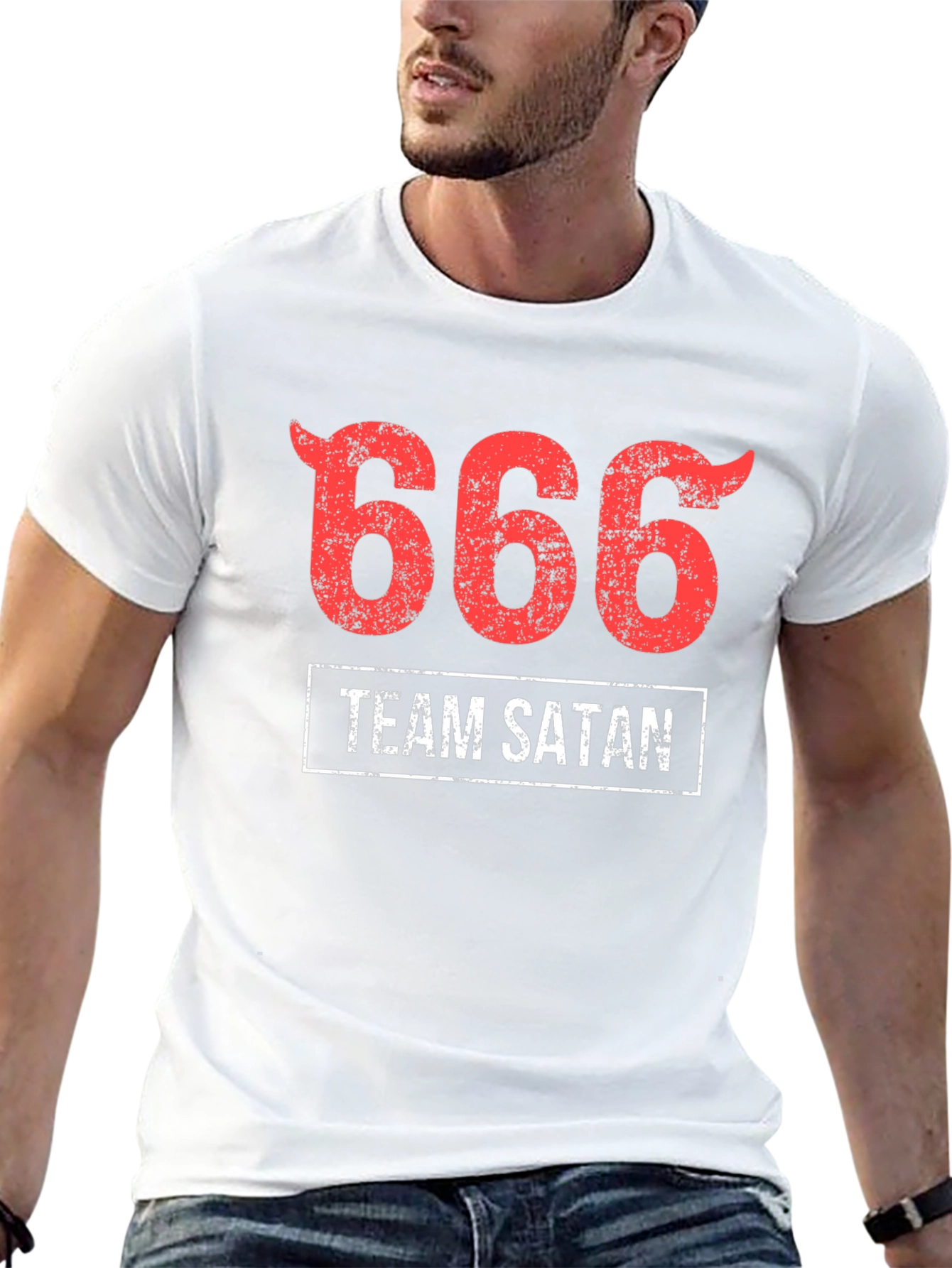 Team Satan 666 Graphic T-Shirt
